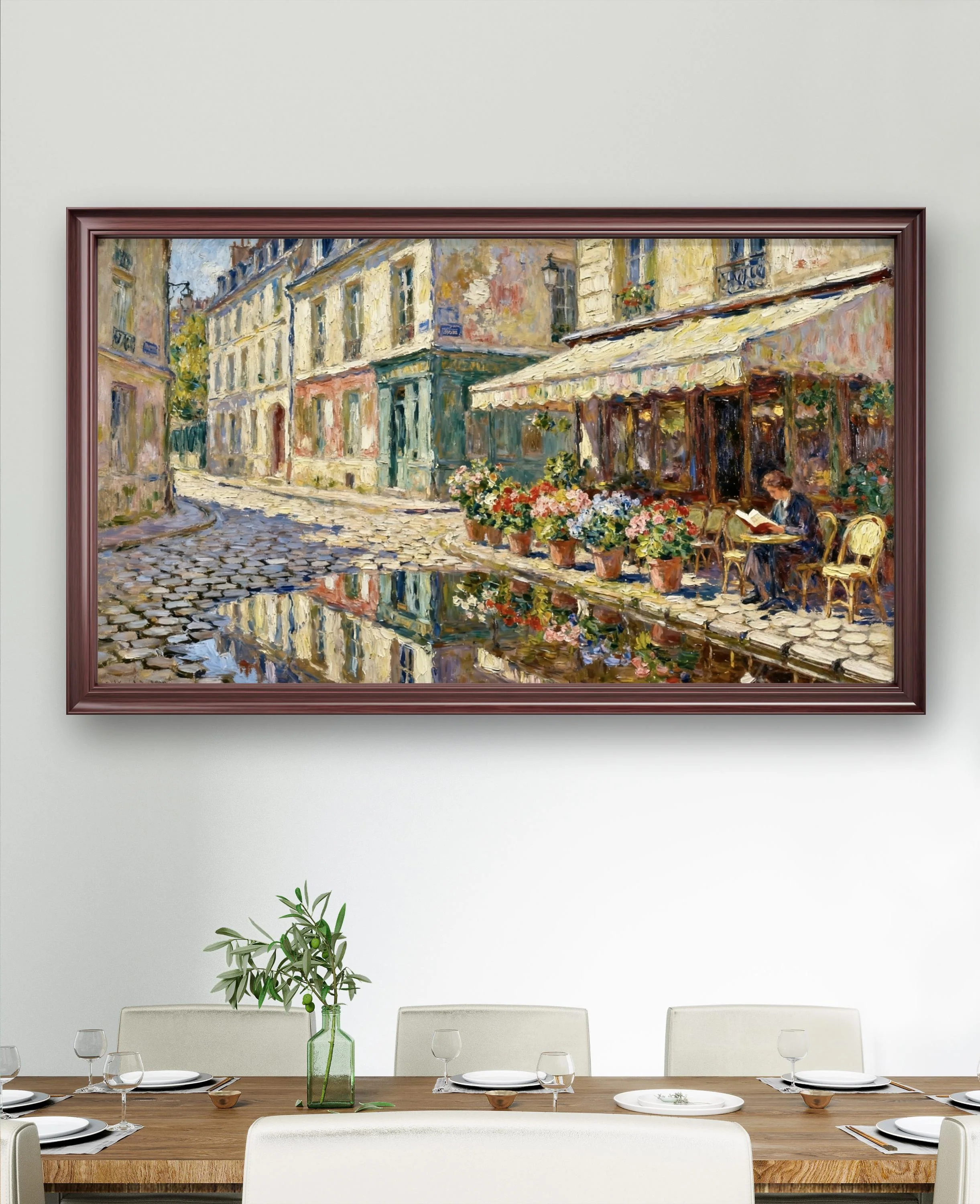 Cobblestones After Rain