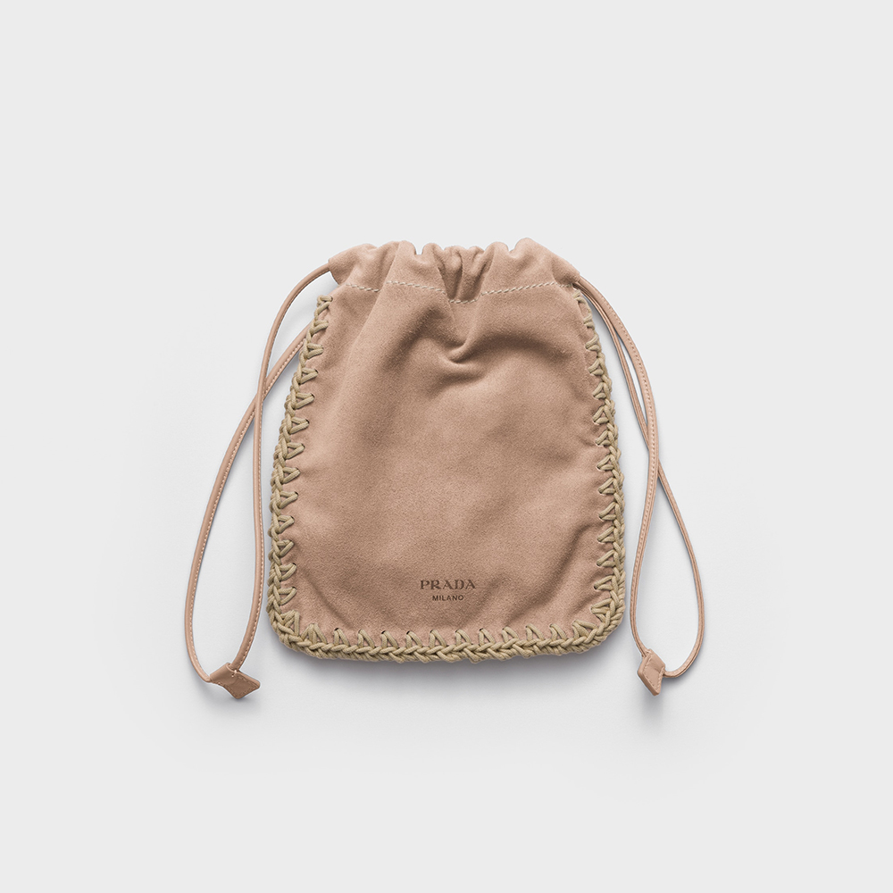 PRADA Agave Suede Smartphone Case #385517