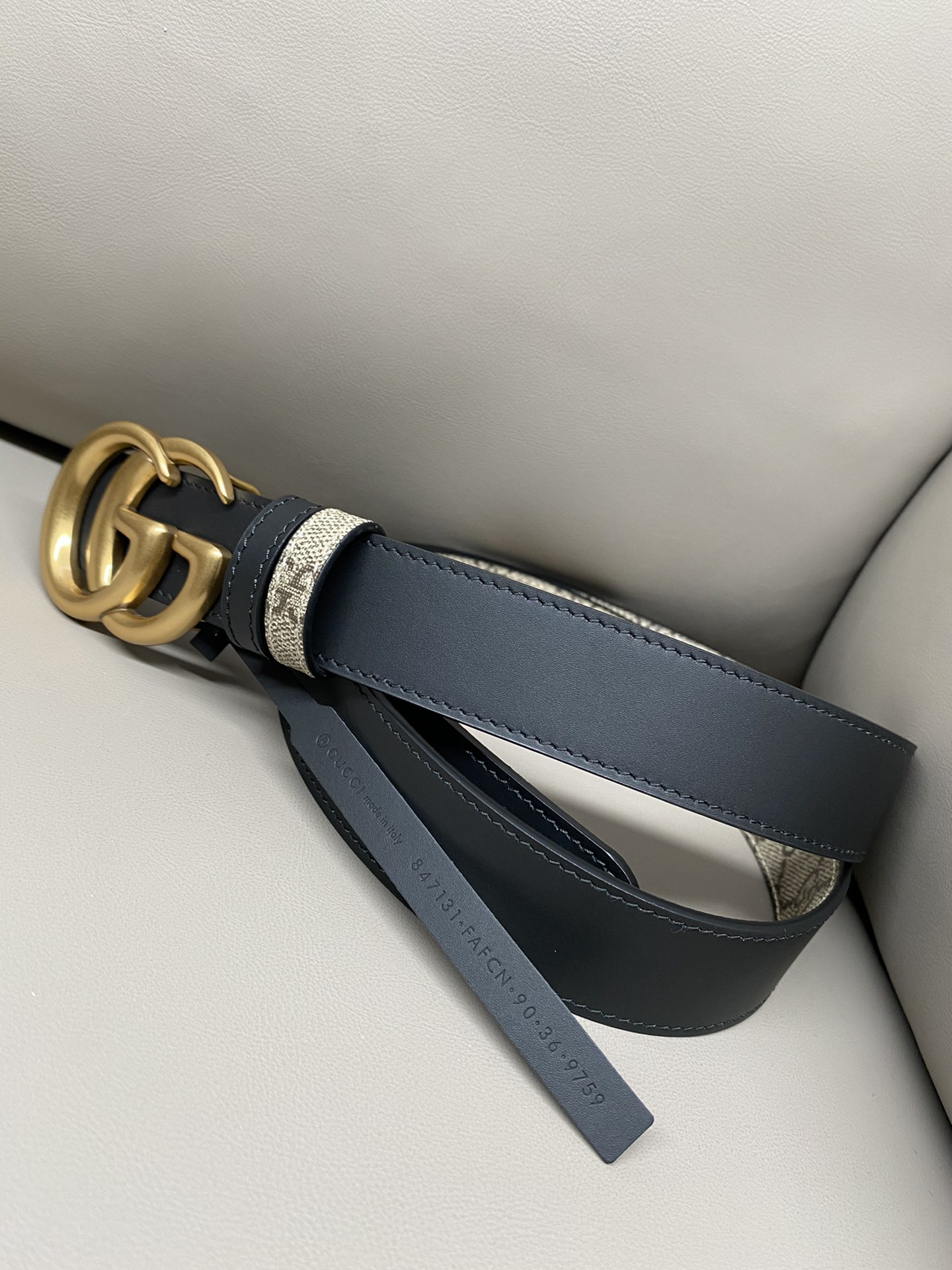 [TOP] GUCCI Belt 3 cm - Black - 711 Luxury