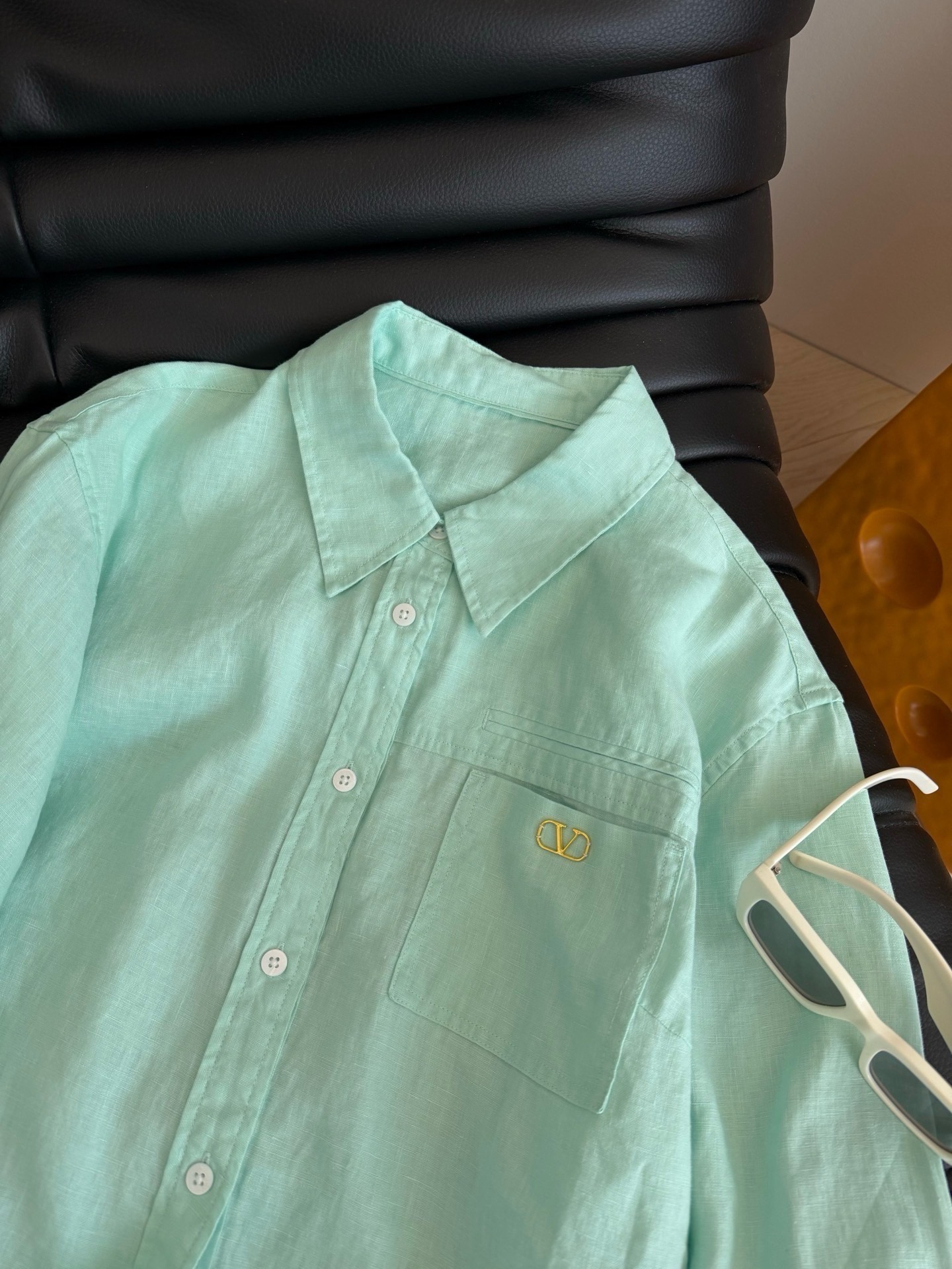 [TOP] VALENTINO Shirt - Green - 711 Luxury