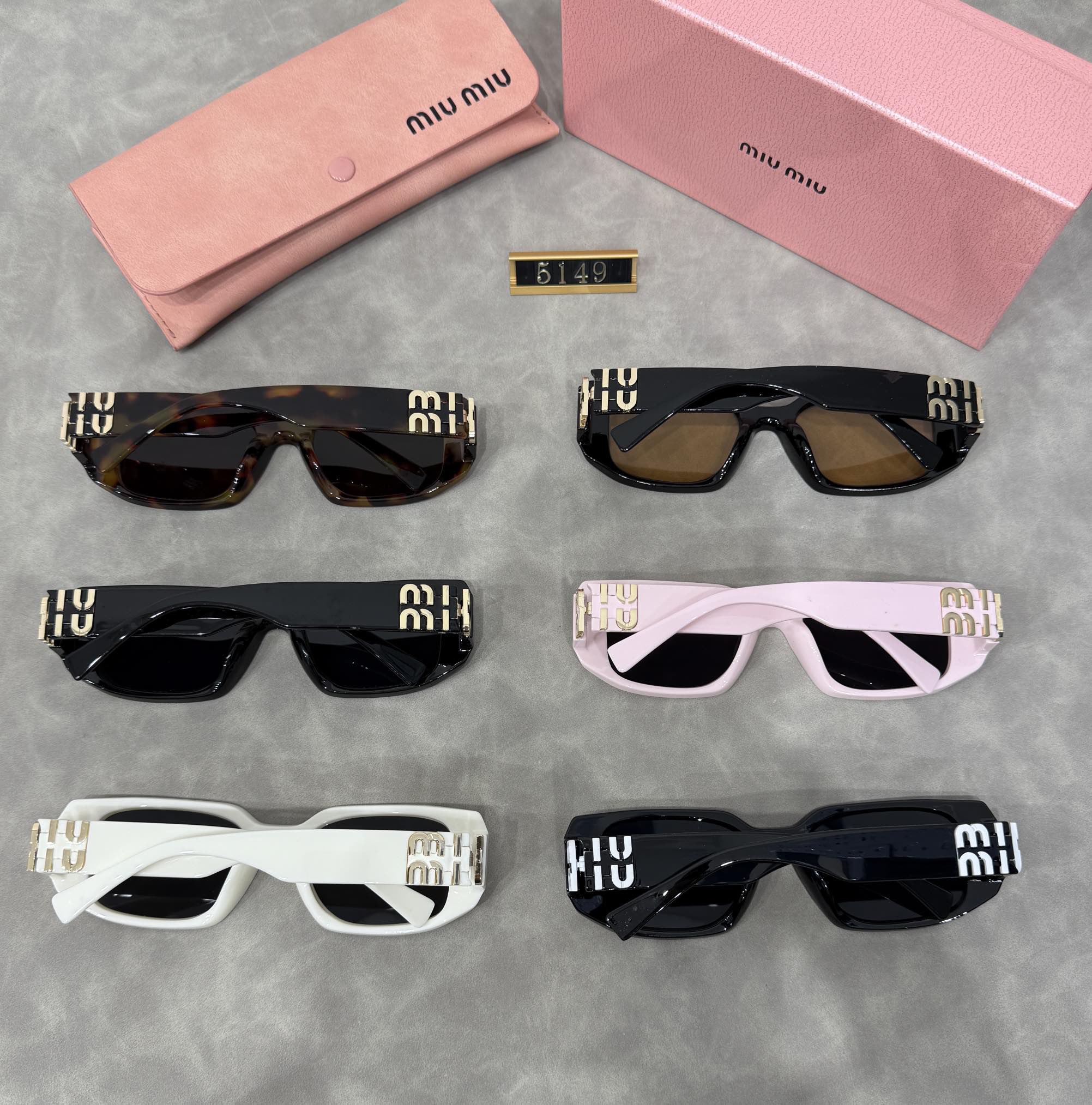 [TOP] Miu Miu Sunglasses - 6 Colors - 711 Luxury