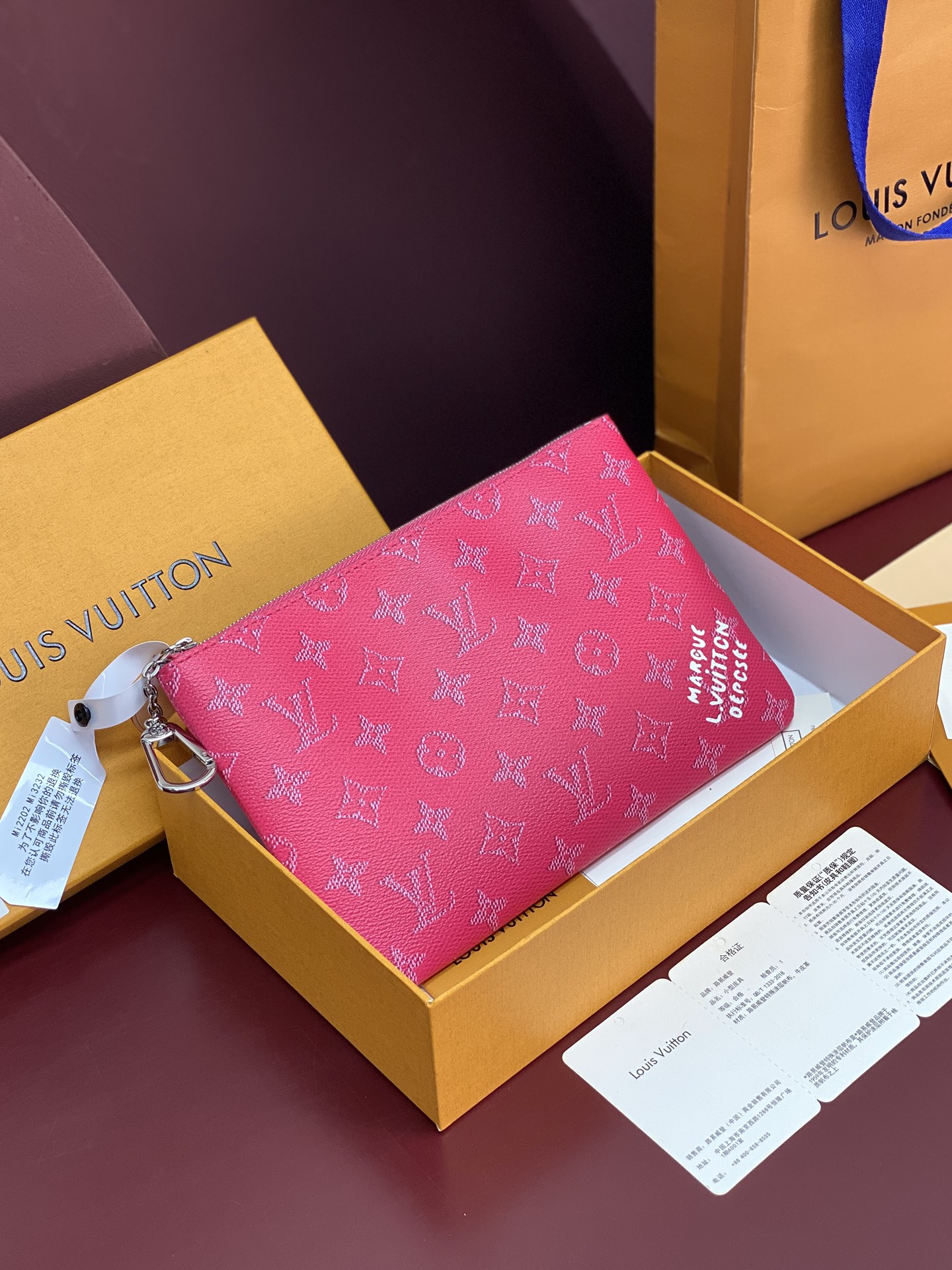 [TOP] Louis Vuitton LV Key Coin Purse 15.5x1x24 cm - 7 Color