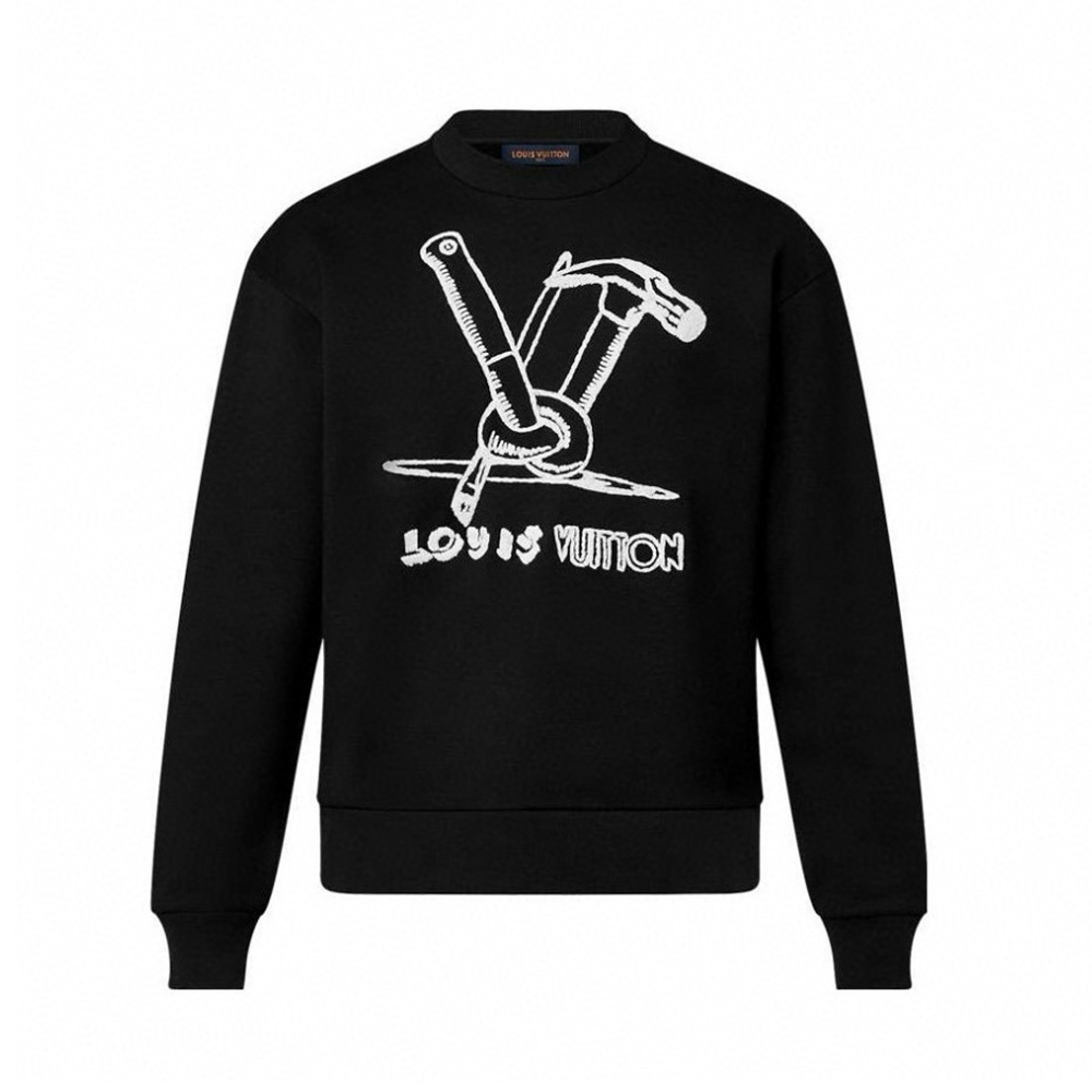 Louis Vuitton Clothing Louis Vuitton Tool Print Pullover Sweatshirt #326741 | Nigo Office