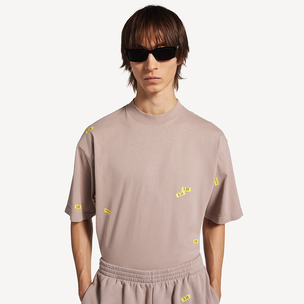 Balenciaga 520 Stickers Medium Fit T-shirt #383276
