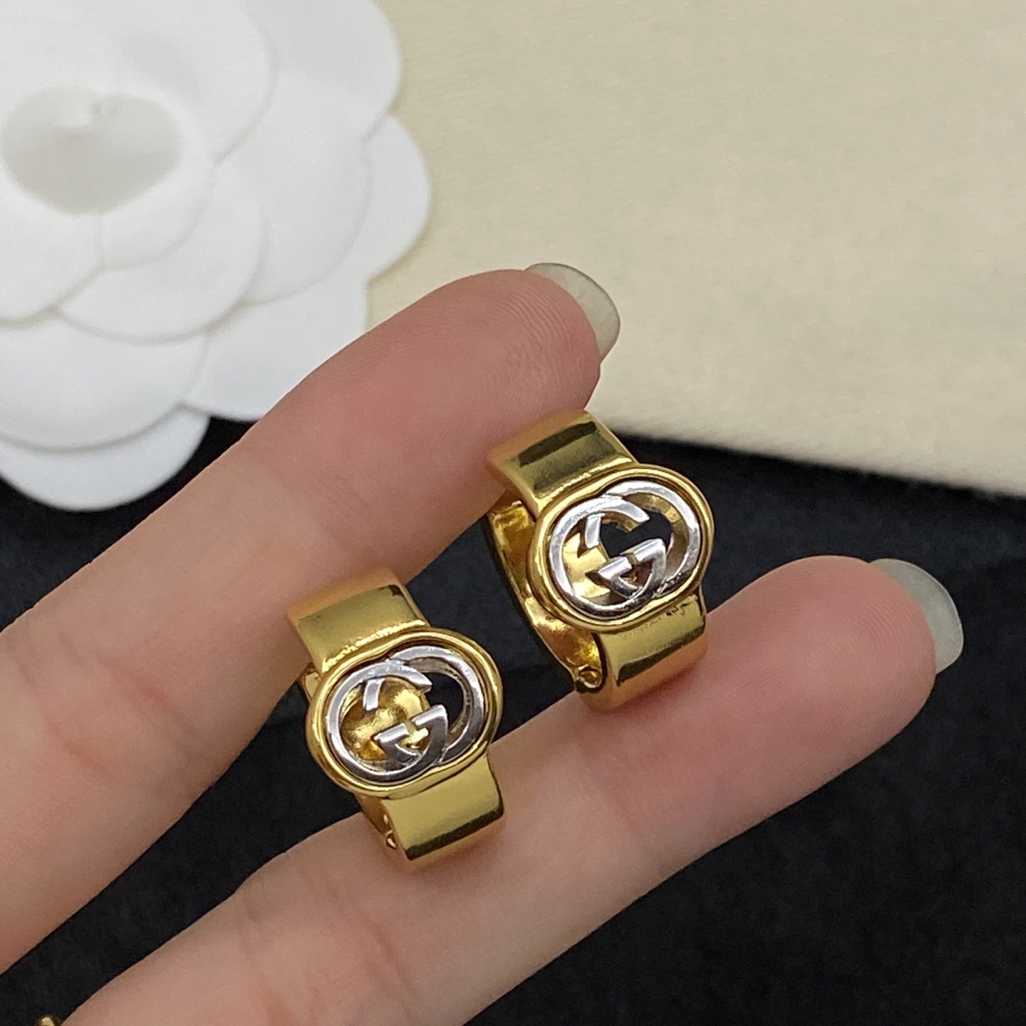[TOP] GUCCI Earrings - Gold - 711 Luxury