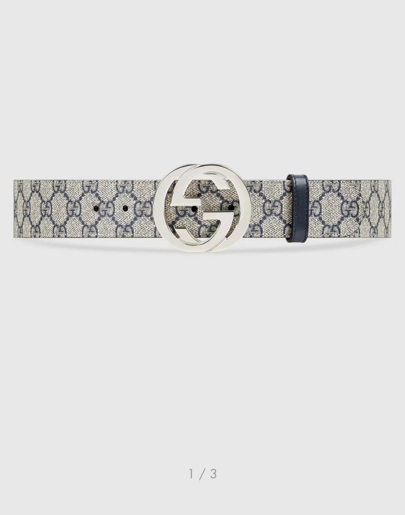 [TOP] GUCCI Belt - Blue - 711 Luxury