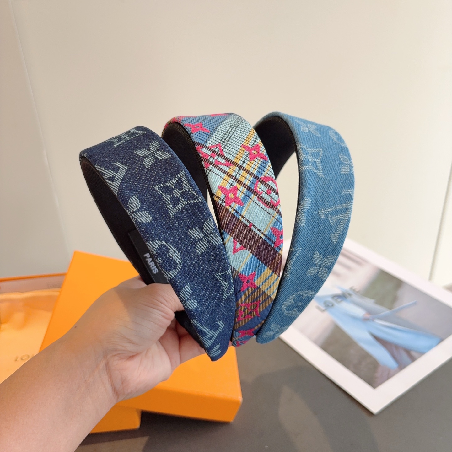 [TOP] Louis Vuitton LV Hairband - 3 Colors