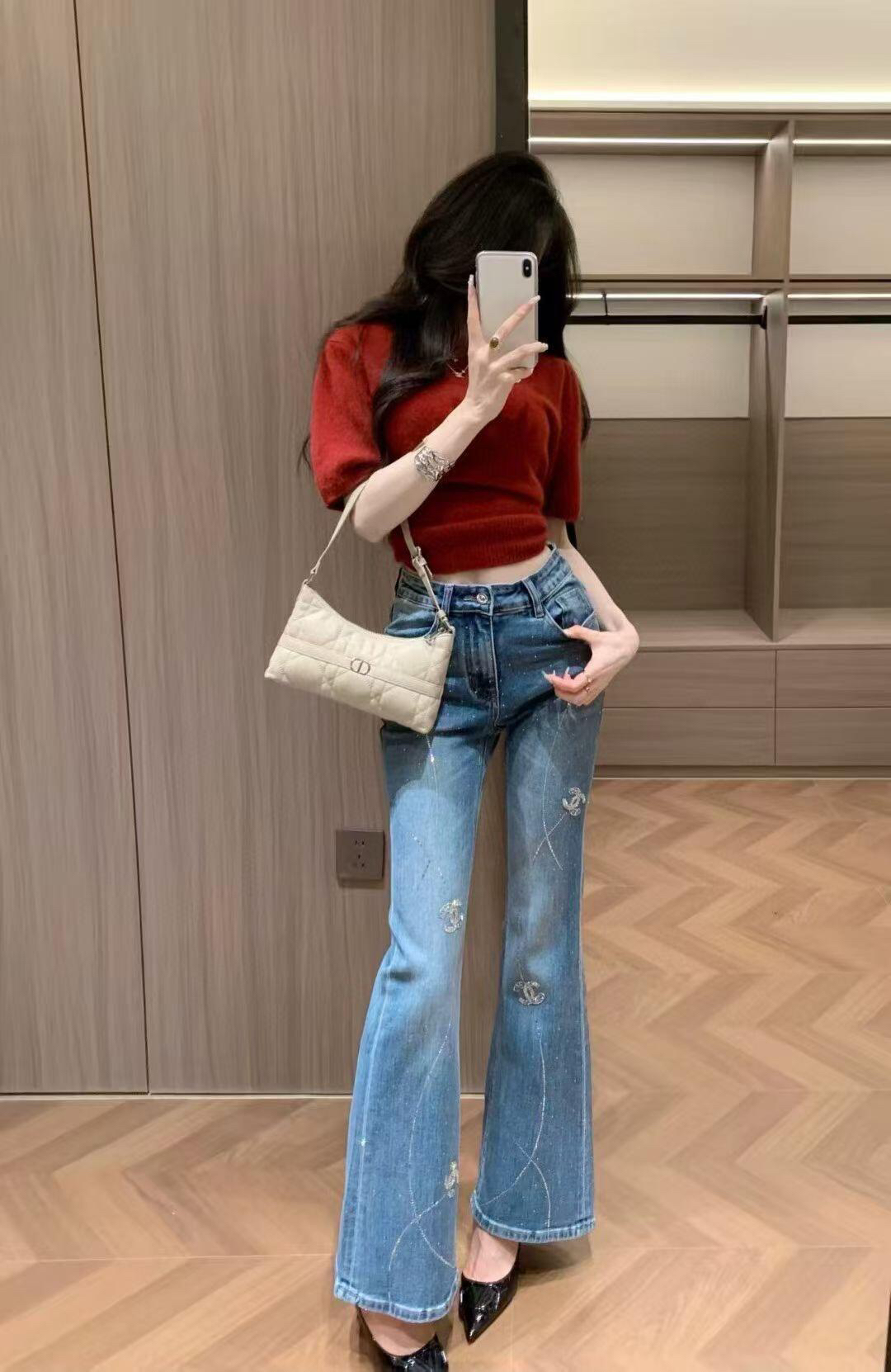 [TOP] CHANEL  Pants -Blue