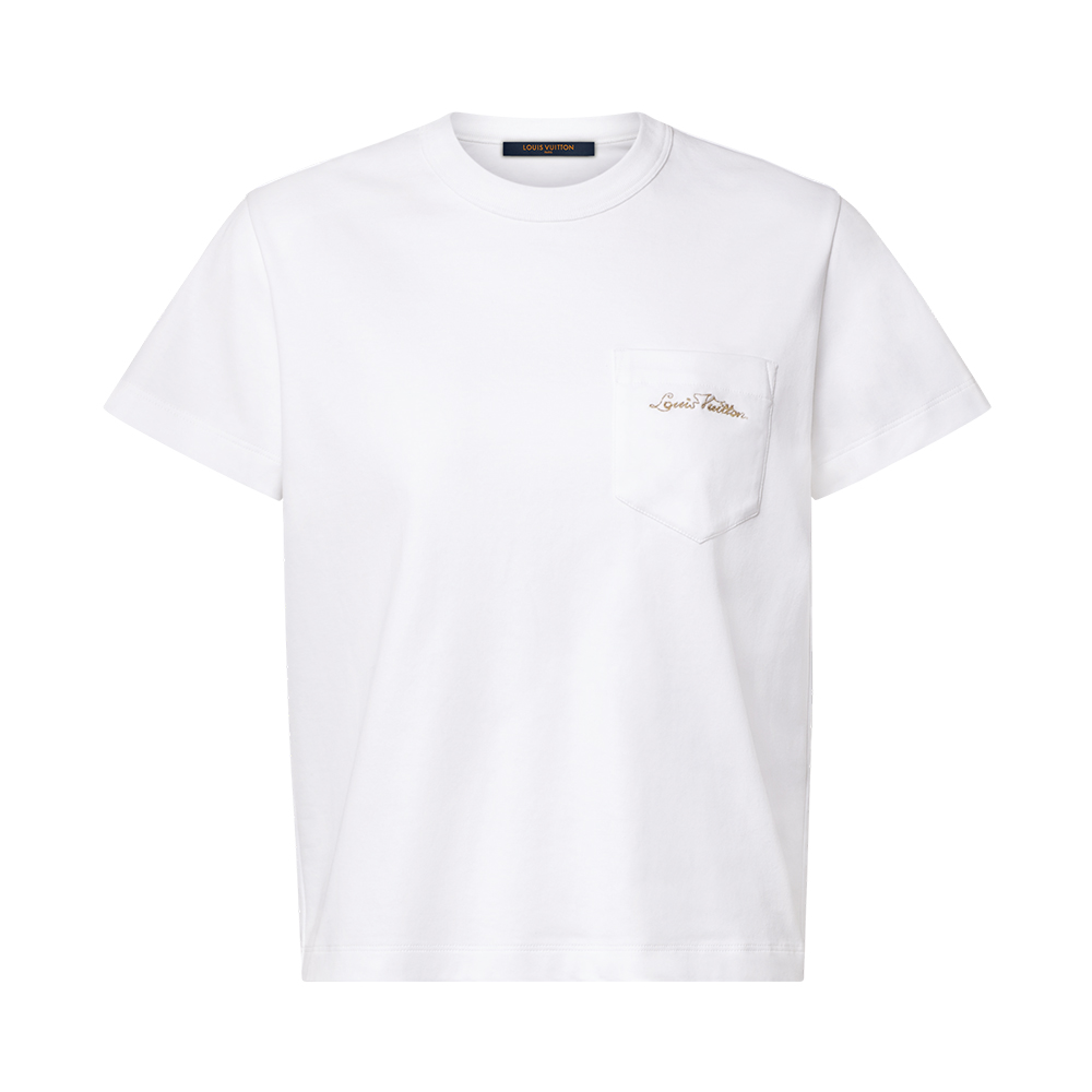 Louis Vuitton Clothing LOUIS VUITTON Signature Pocket T-Shirt #390451 View 2 | Nigo Office
