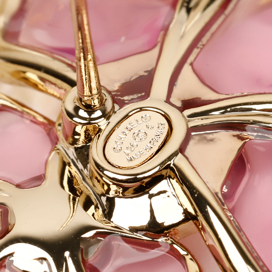 [TOP] CHANEL Earrings - Pink