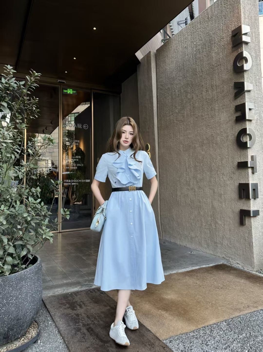 [TOP] Christian Dior  Dress - Blue