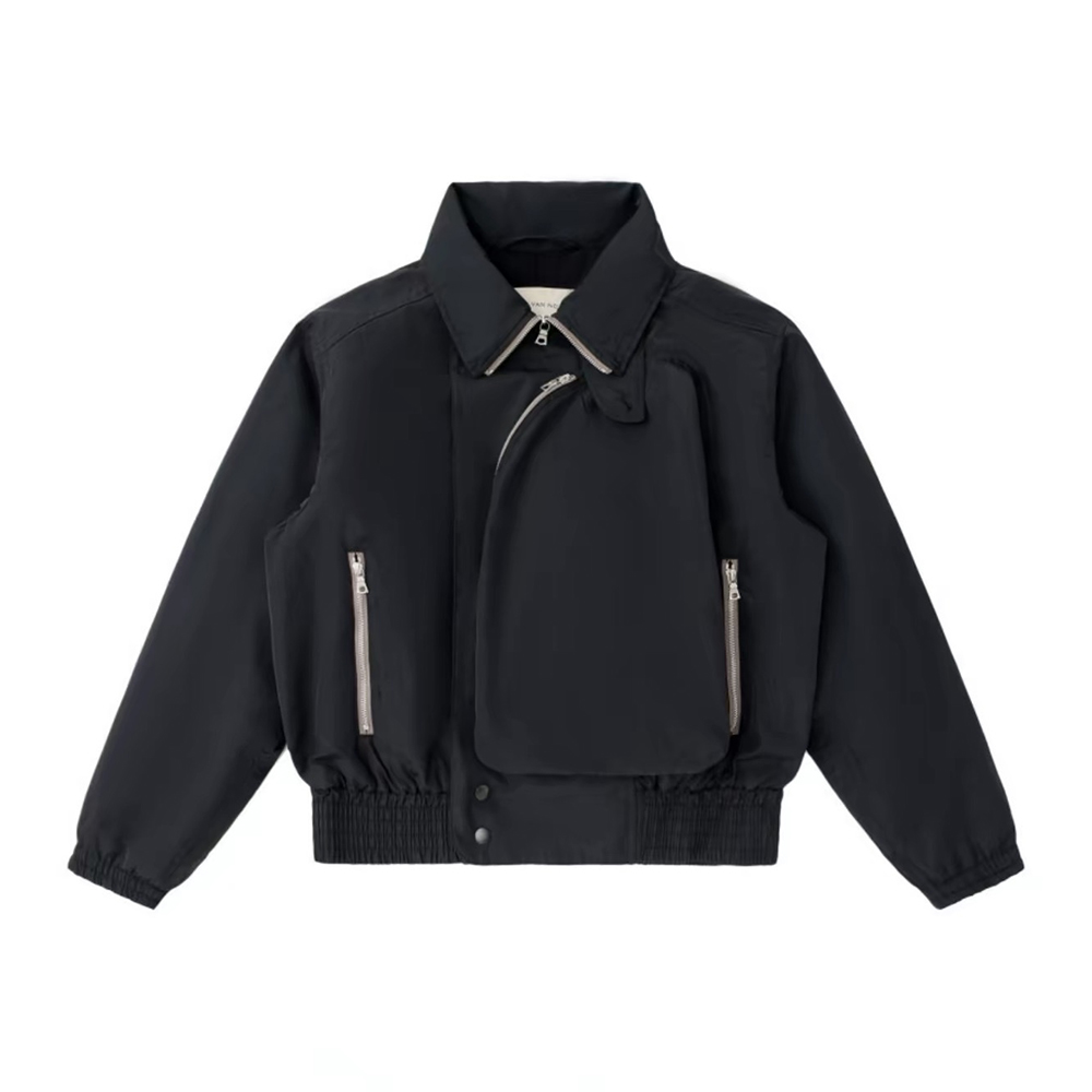 Designer Clothing Dries Van Noten Viller Split-cuff Regular-fit Shell Jacket #378653 | Nigo Office