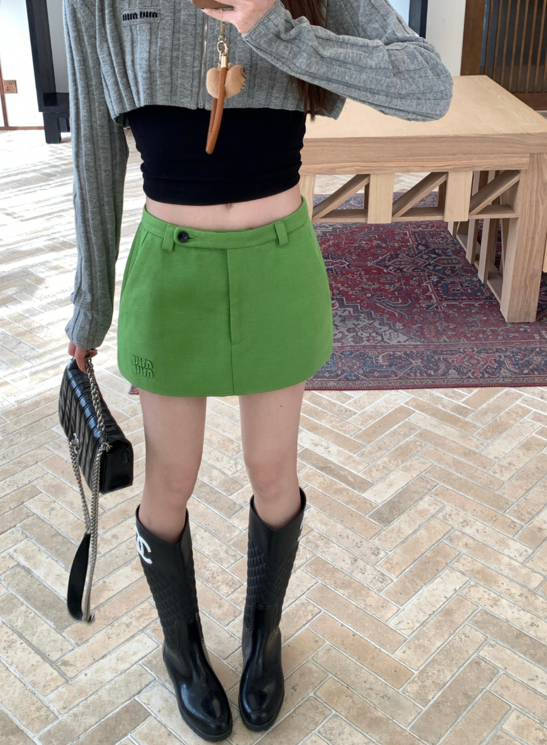 [TOP] Miu Miu  Dress - Green