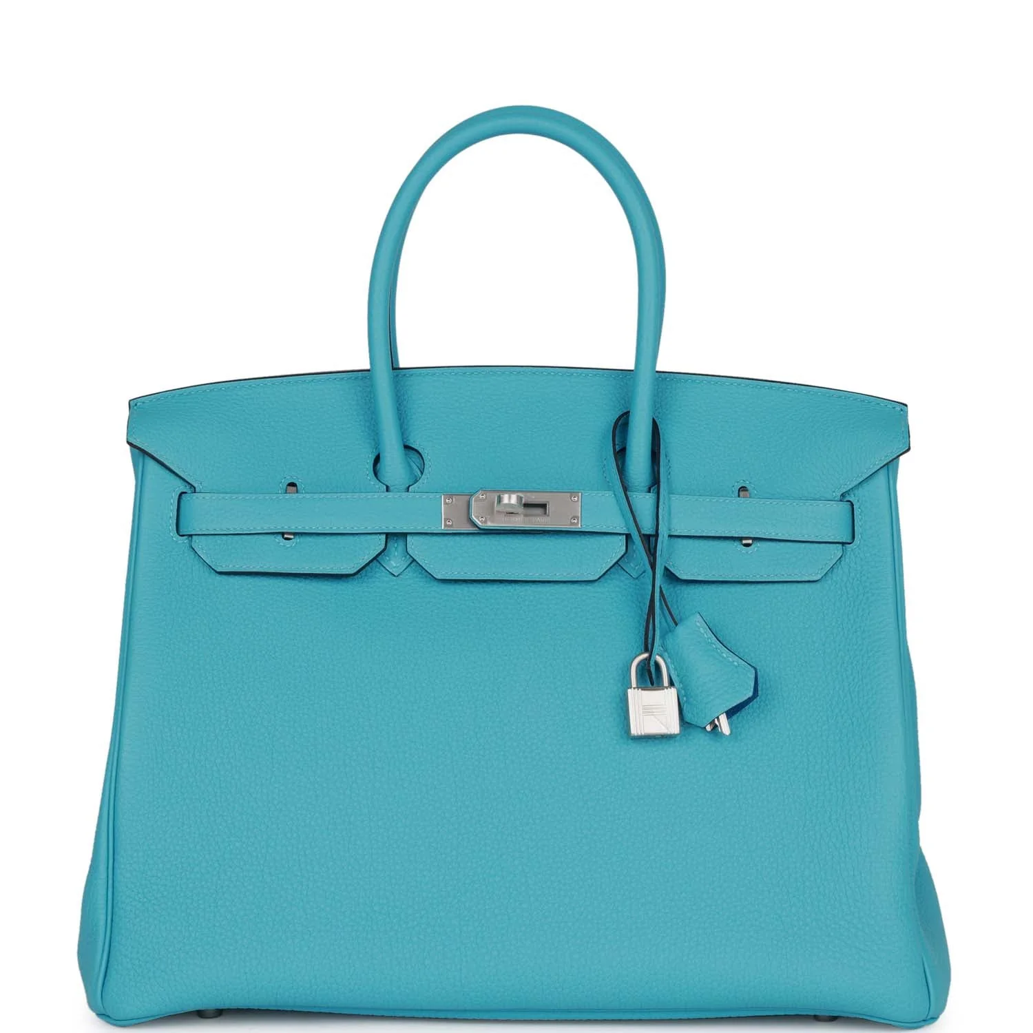 Hermes Special Order (HSS) BirkinBleu du Nord Verso Togo Brushed Palladium Hardware