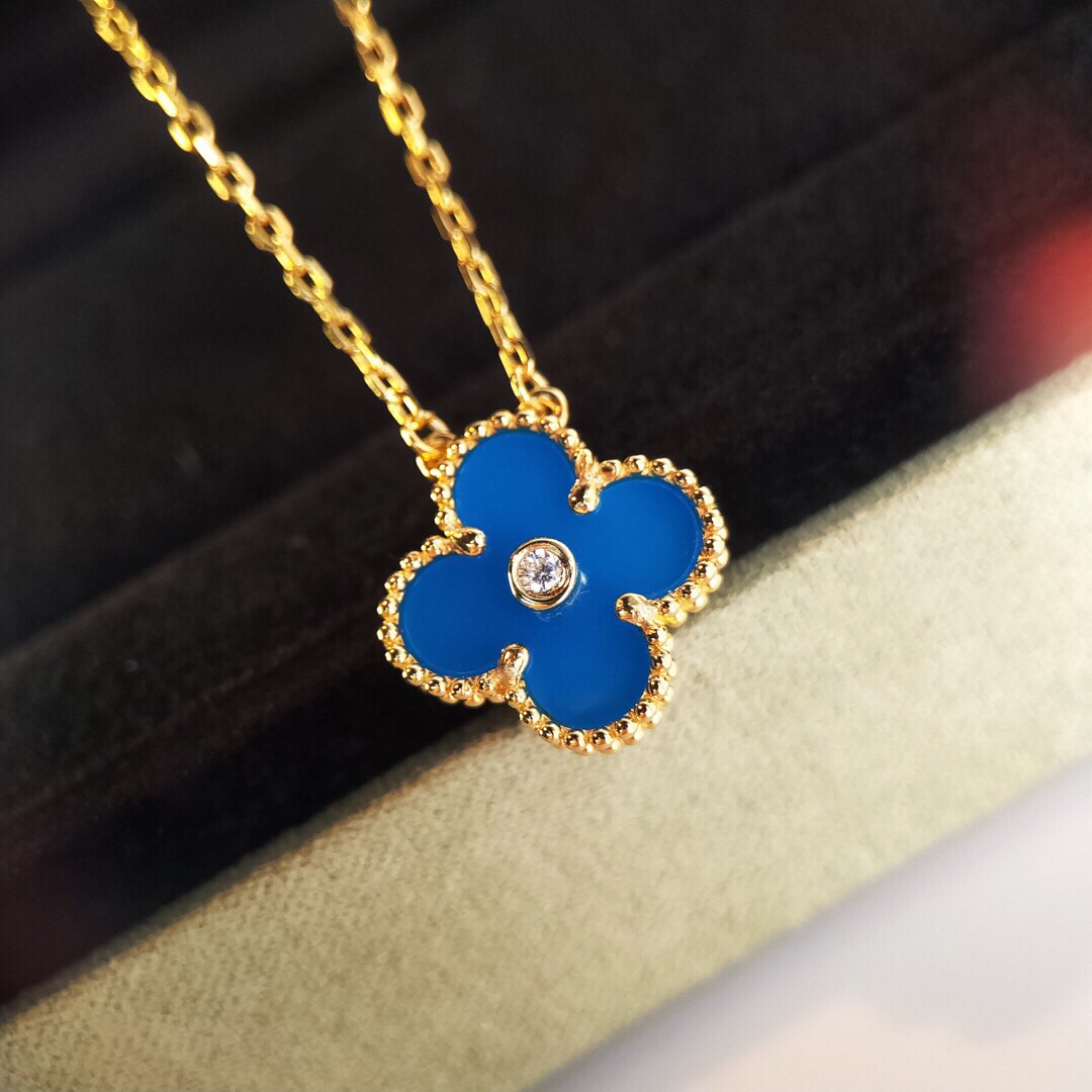 [TOP] Van Cleef & Arpels VCA Vintage Alhambra Necklace - Gold - 711 Luxury