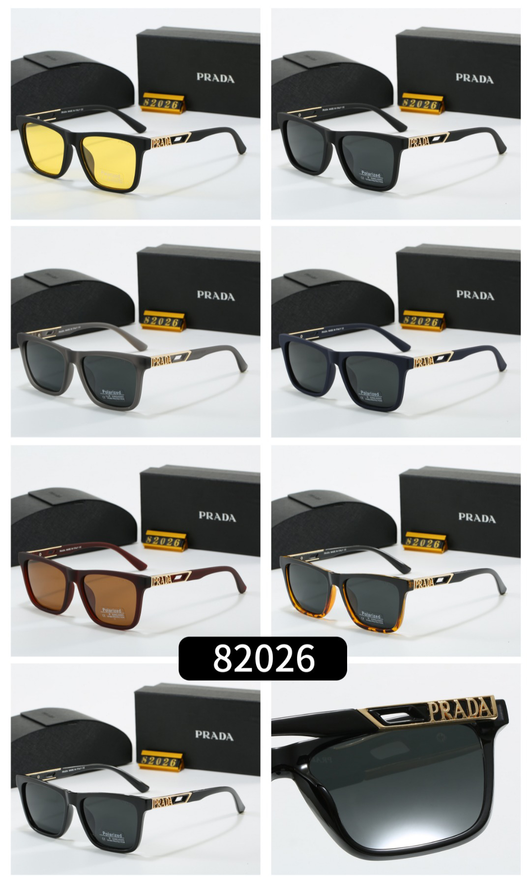 [TOP] PRADA Sunglasses - 7 Colors - 711 Luxury