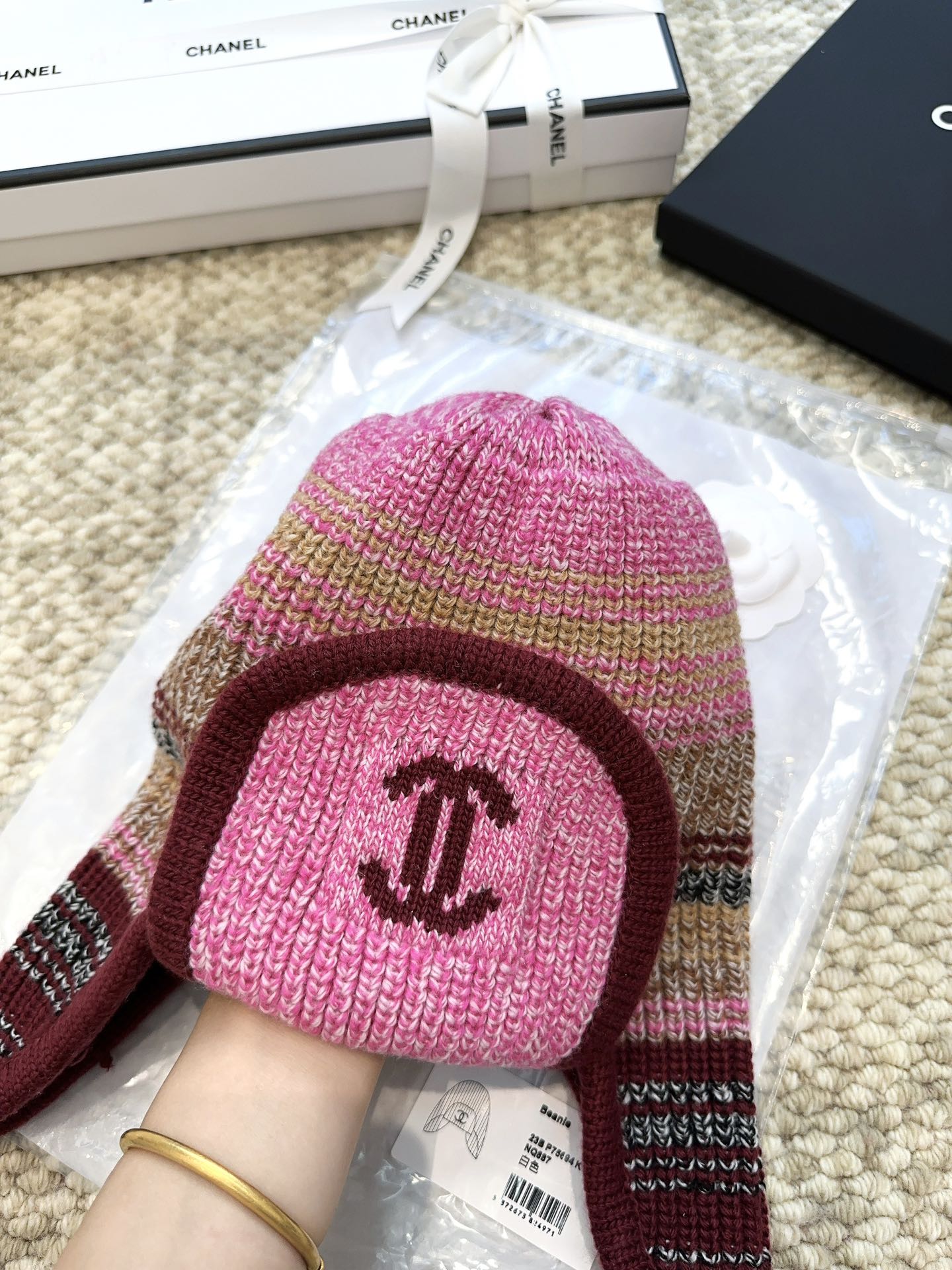 [TOP] CHANEL Hat - Pink