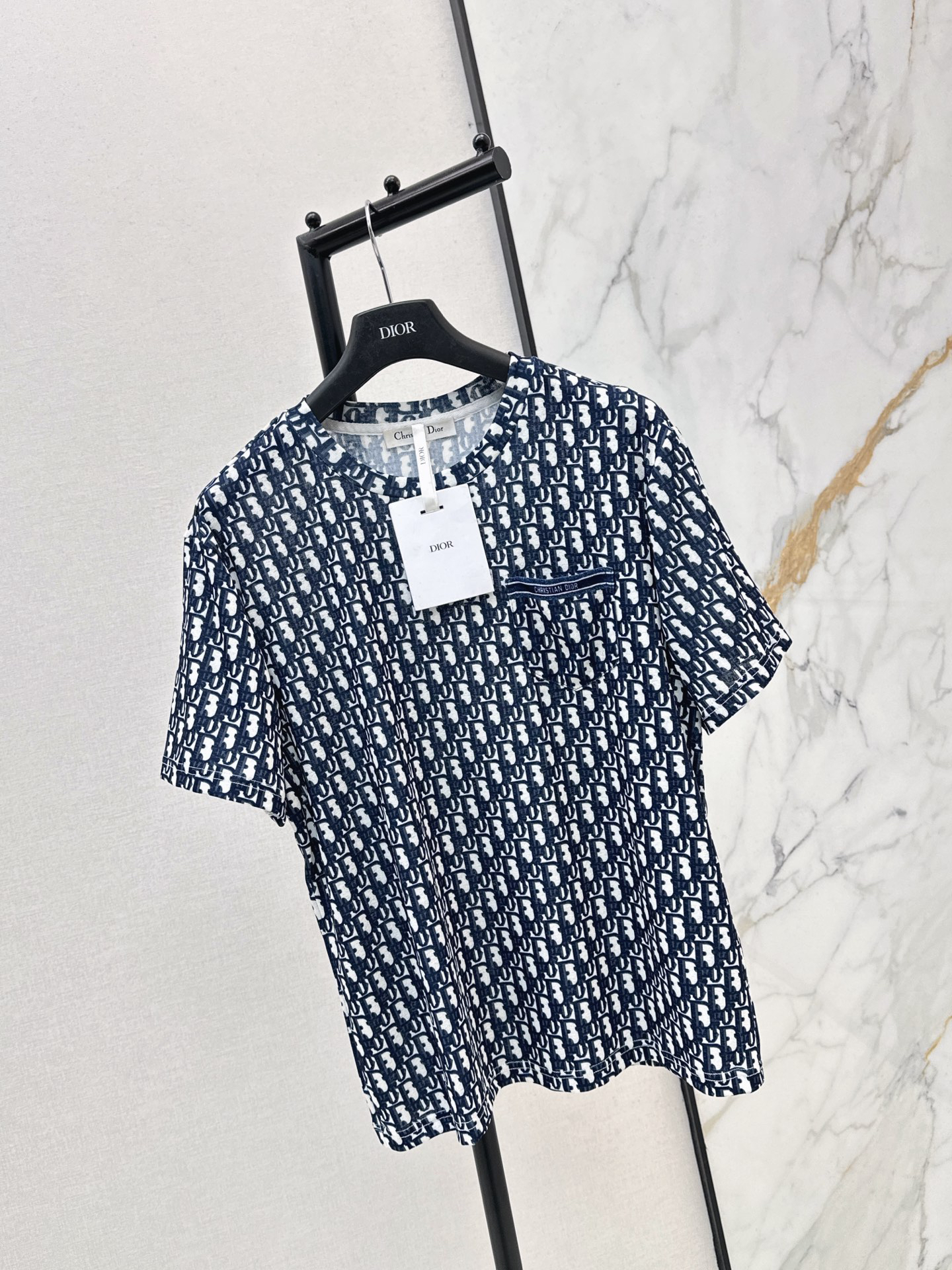 [TOP] Christian Dior T-shirt - Navy Blue