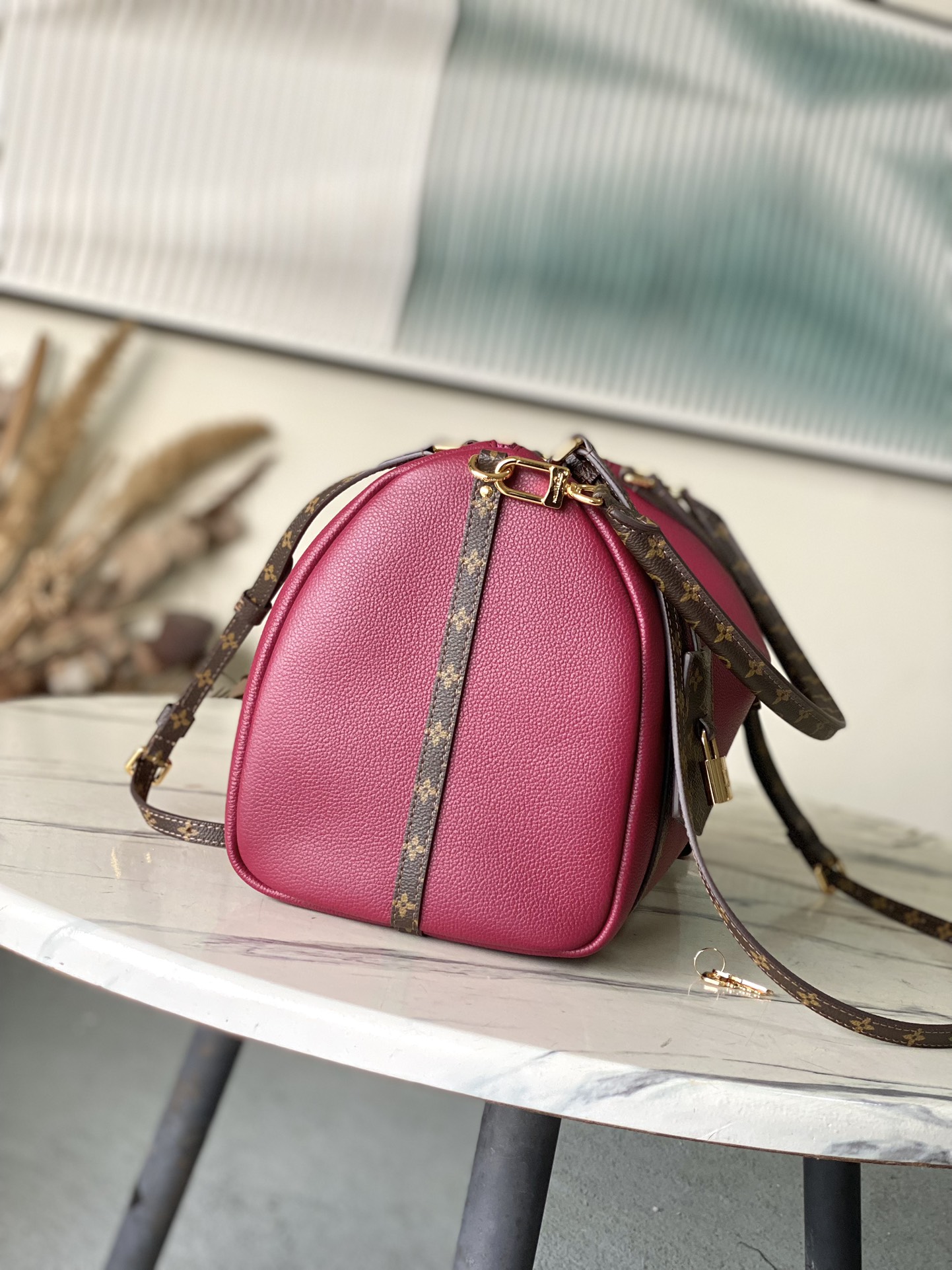 [TOP] Louis Vuitton LV Express Bag 24 x 18.5 x 36  cm - Rose Red