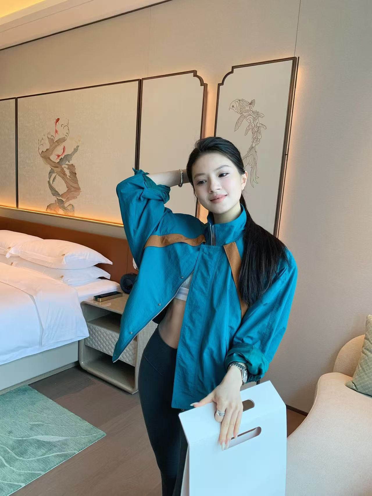 [TOP] Yves Saint Laurent YSL Jacket - Blue