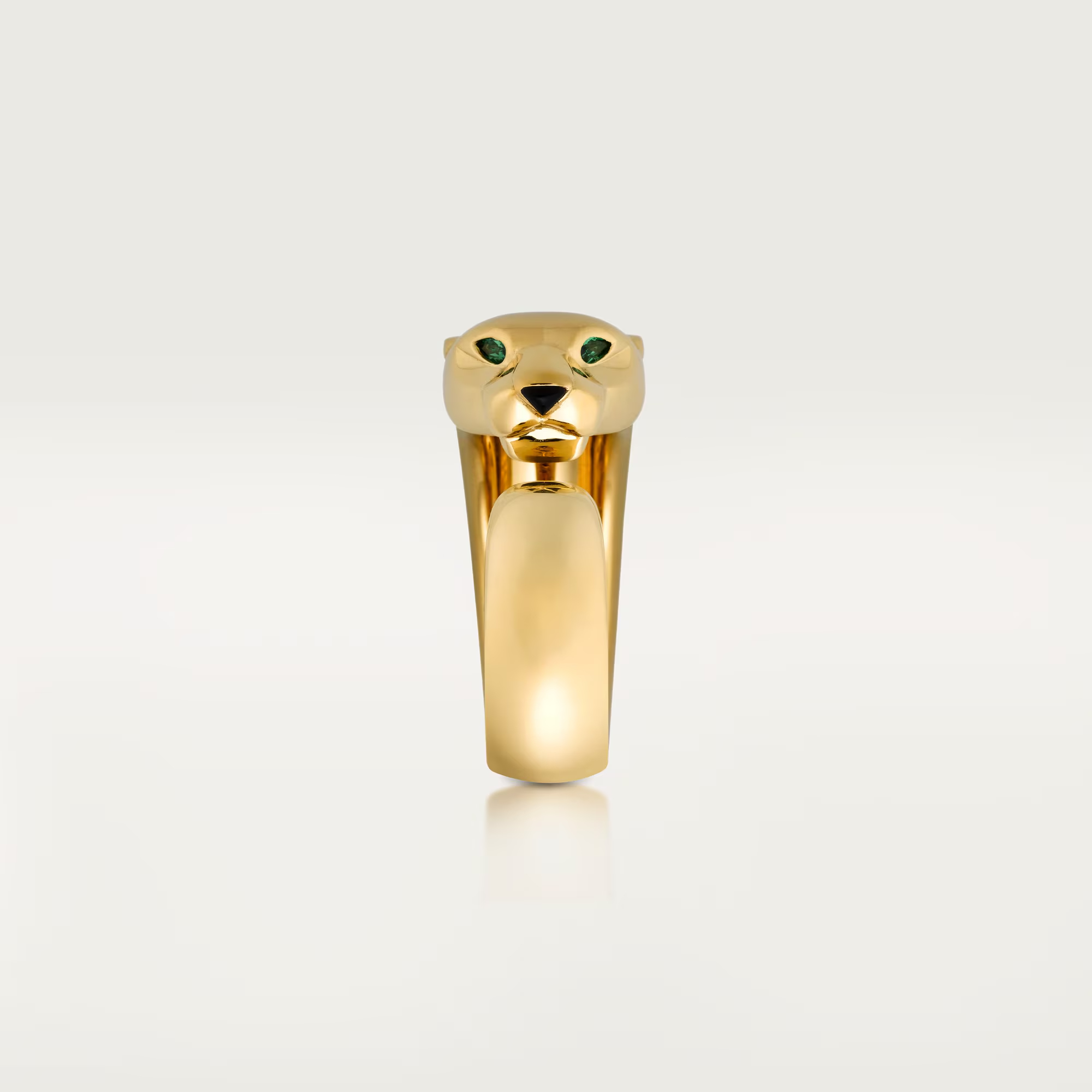 Carty Panther Pure Ring, Yellow Gold, Medium Model