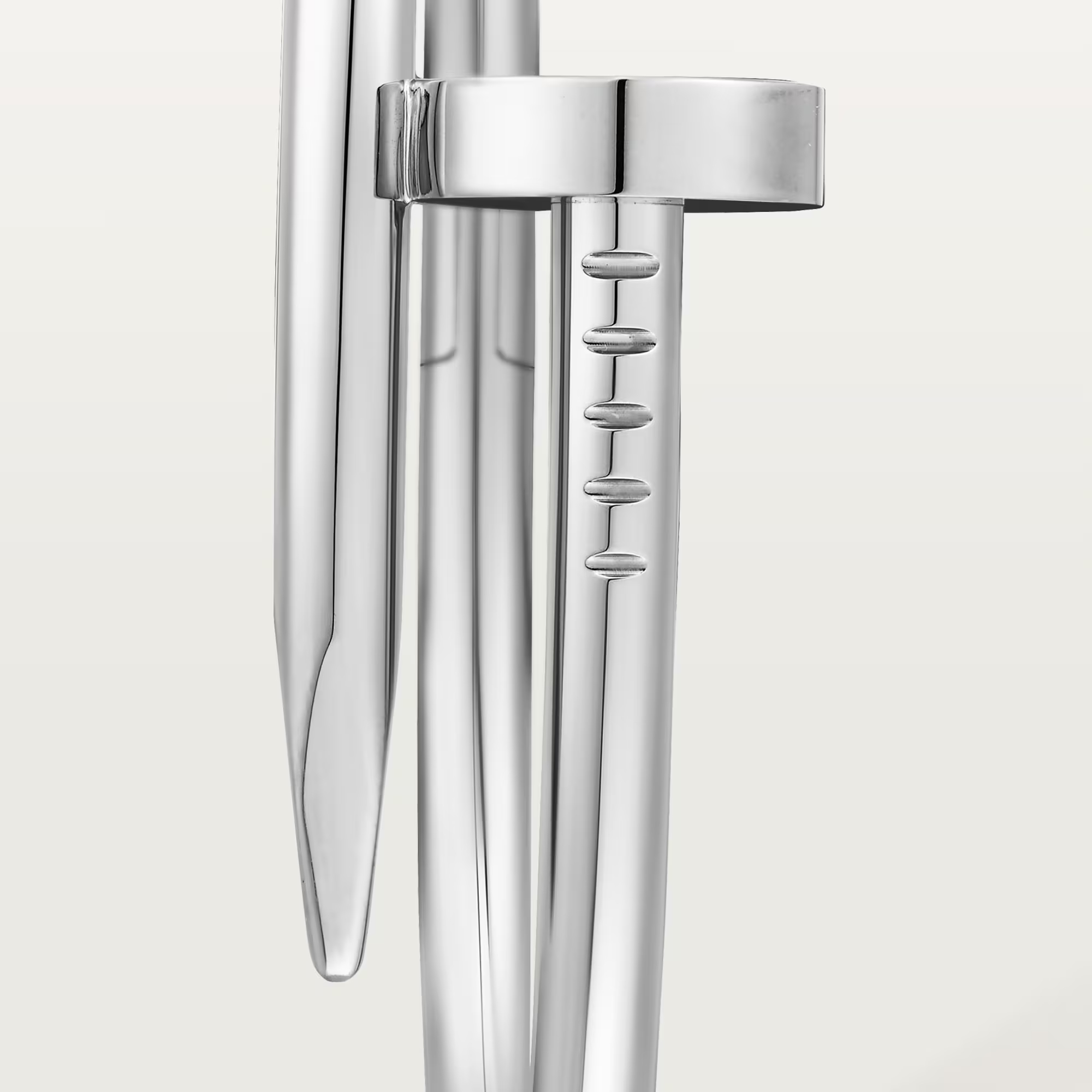 Carty Nails Solo Trace Bracelet,White gold ,Classic Model