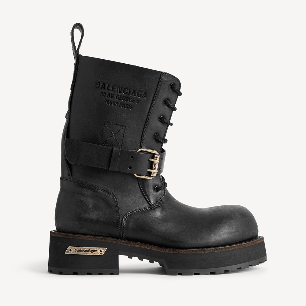 Balenciaga Shoes Balenciaga Venom Lace-up Bootie #389104 | Nigo Office