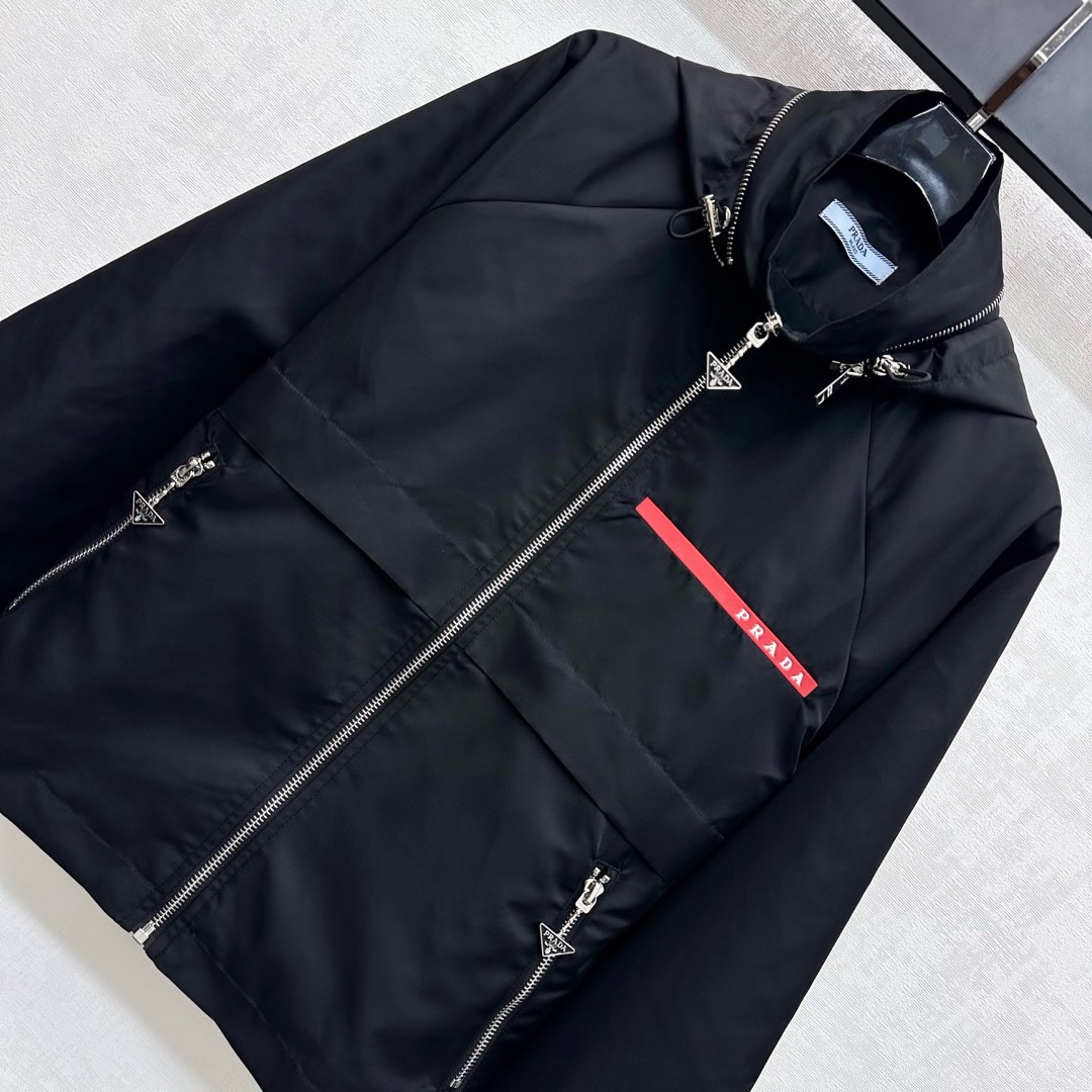[TOP] PRADA  Jacket - Black