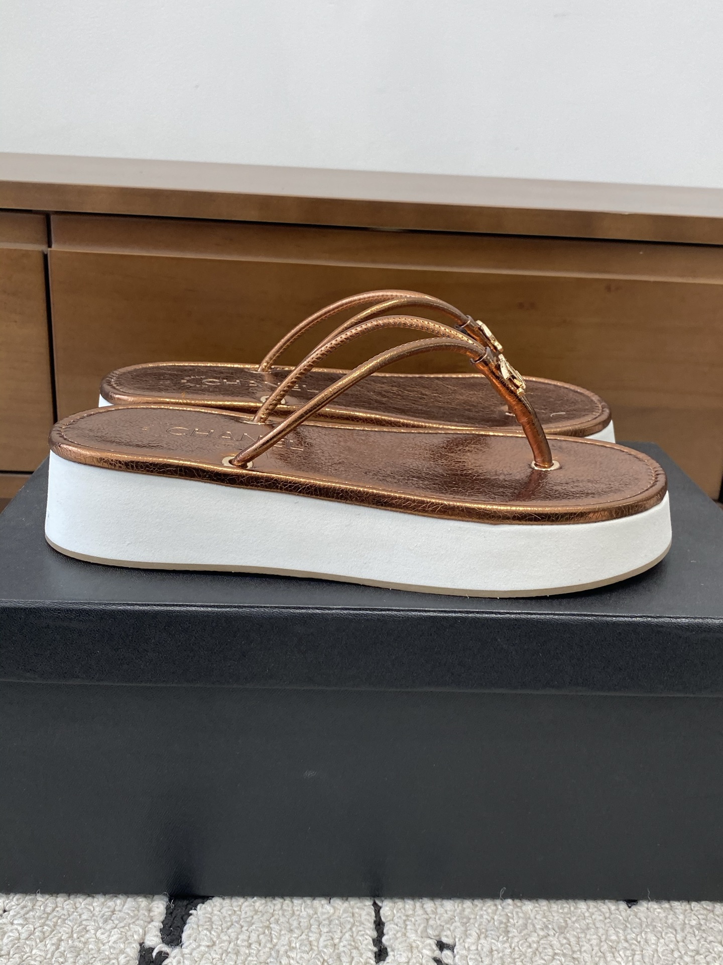 [TOP] CHANEL Slippers - Brown - 711 Luxury