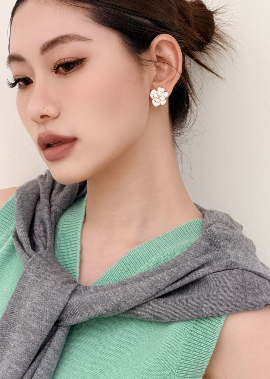 [TOP] CHANEL Earrings - Red