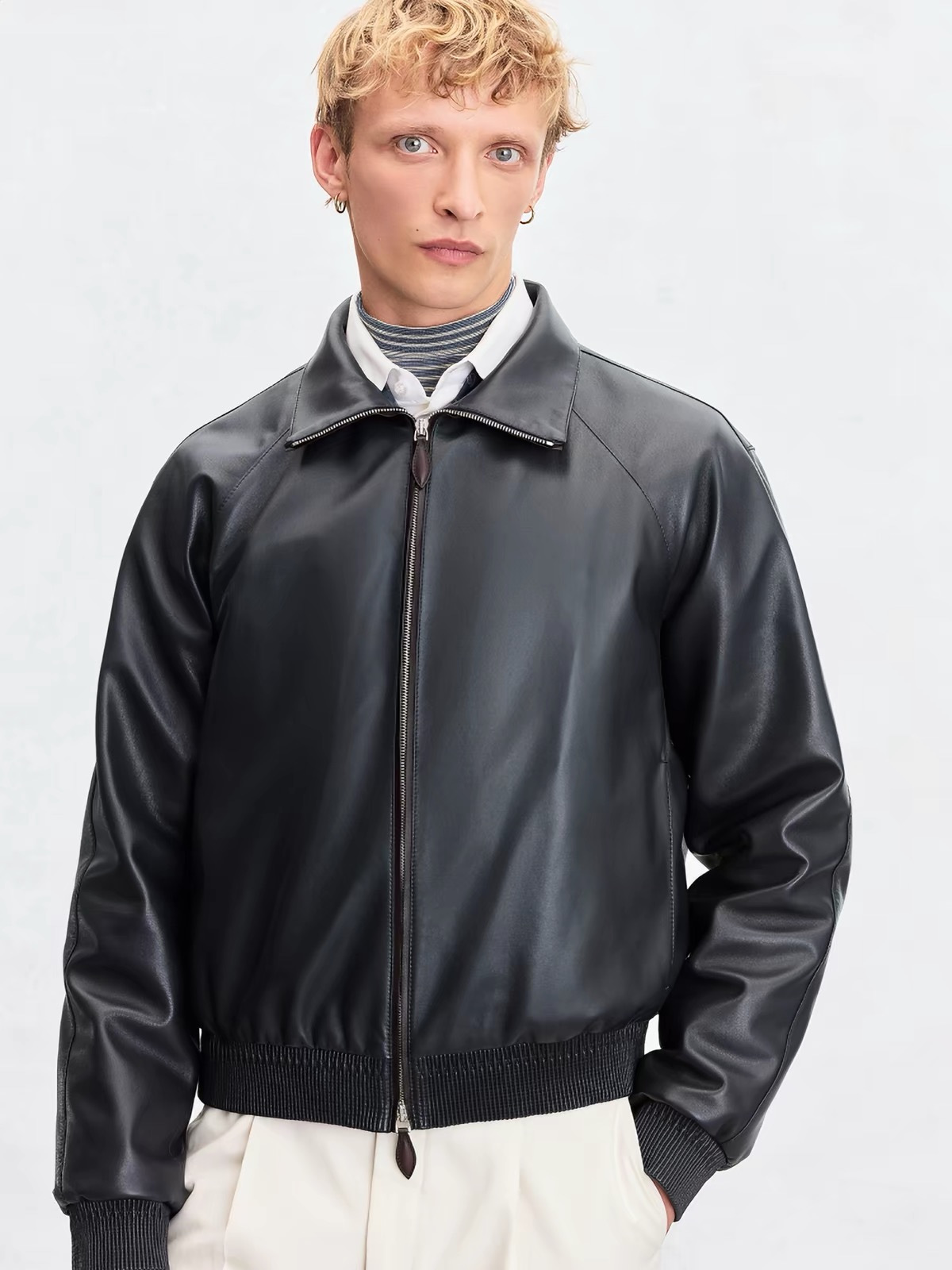 Berluti Clothing BERLUTI Men's Leather Jacket #393305 View 2 | Nigo Office