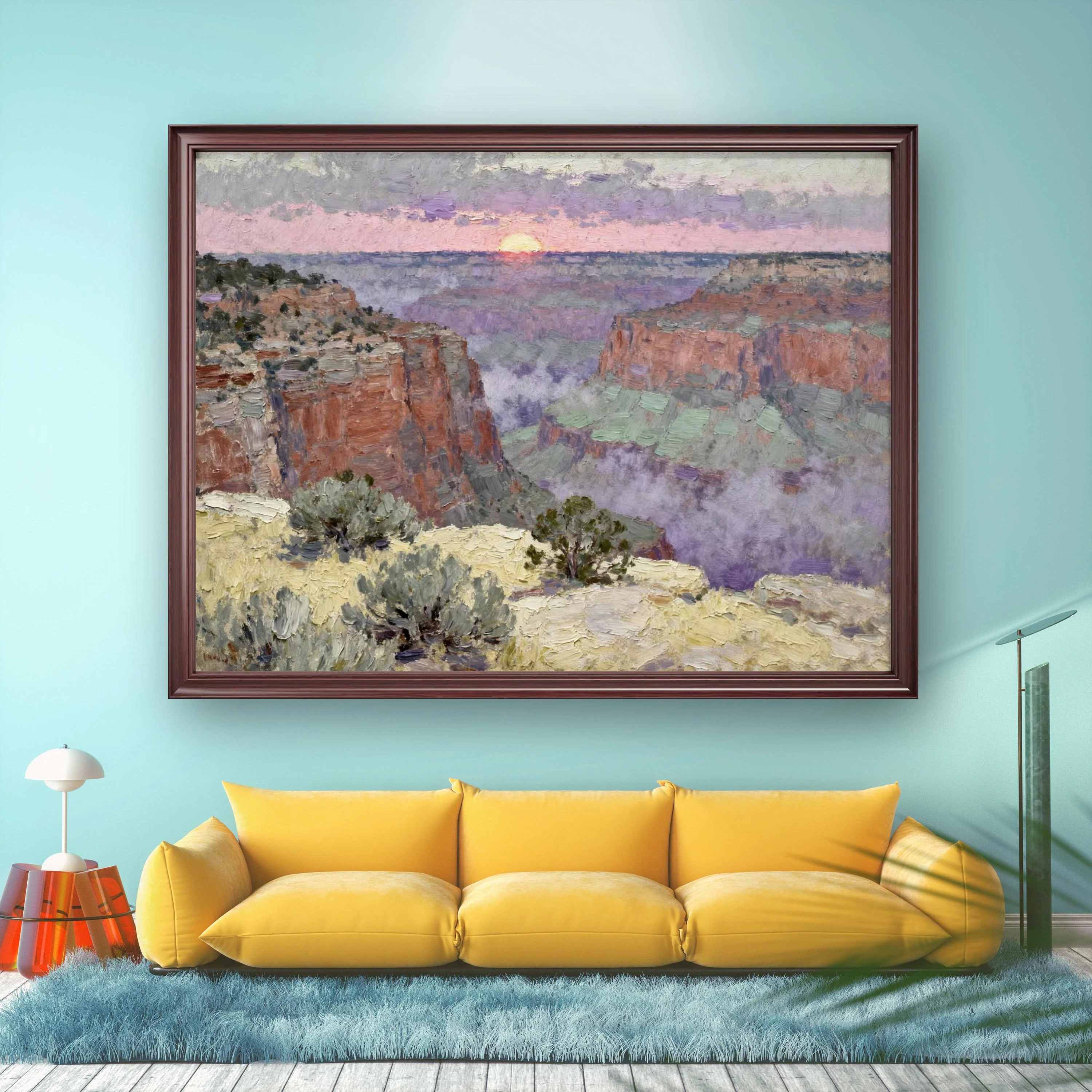 Mountains in the Clouds