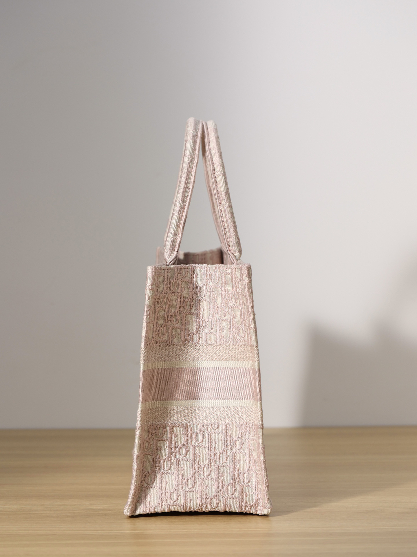 [TOP] Christian Dior Book Tote Bag Oblique 36.5x28x17.5cm - Pink