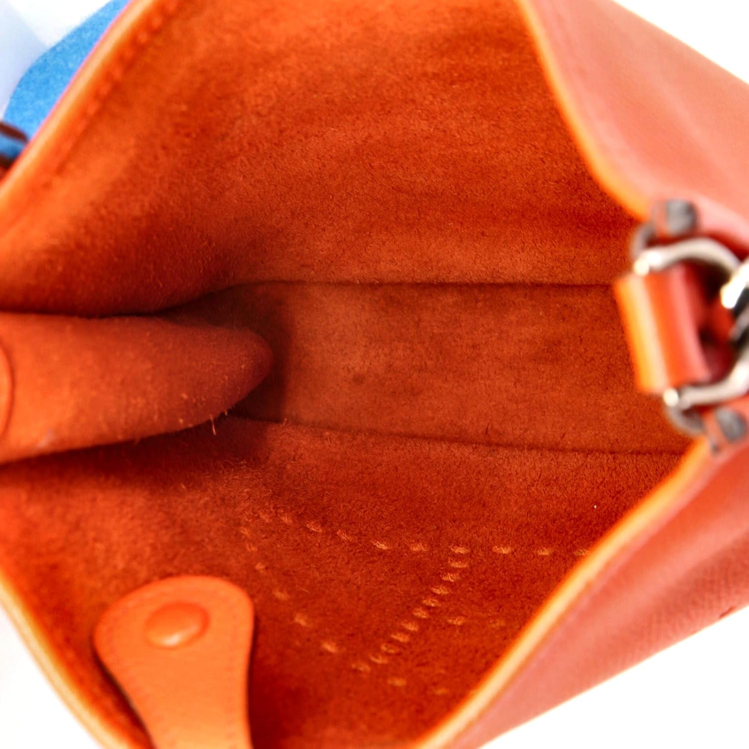 Hermès, Pre-Loved Evelyne Bag Gen III Epsom TPM, Orange Poppy
