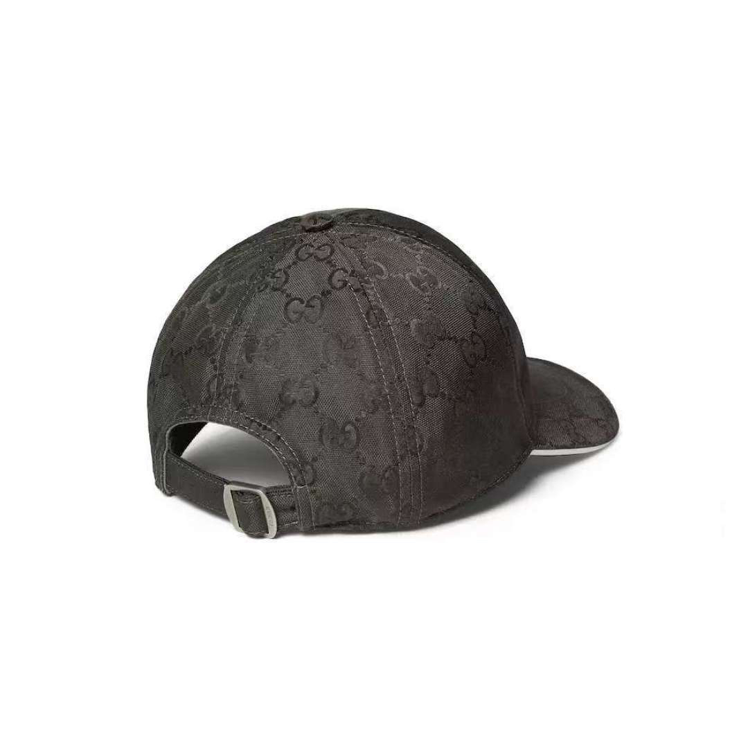 [TOP] GUCCI Classic Baseball Hat - Black - 711 Luxury