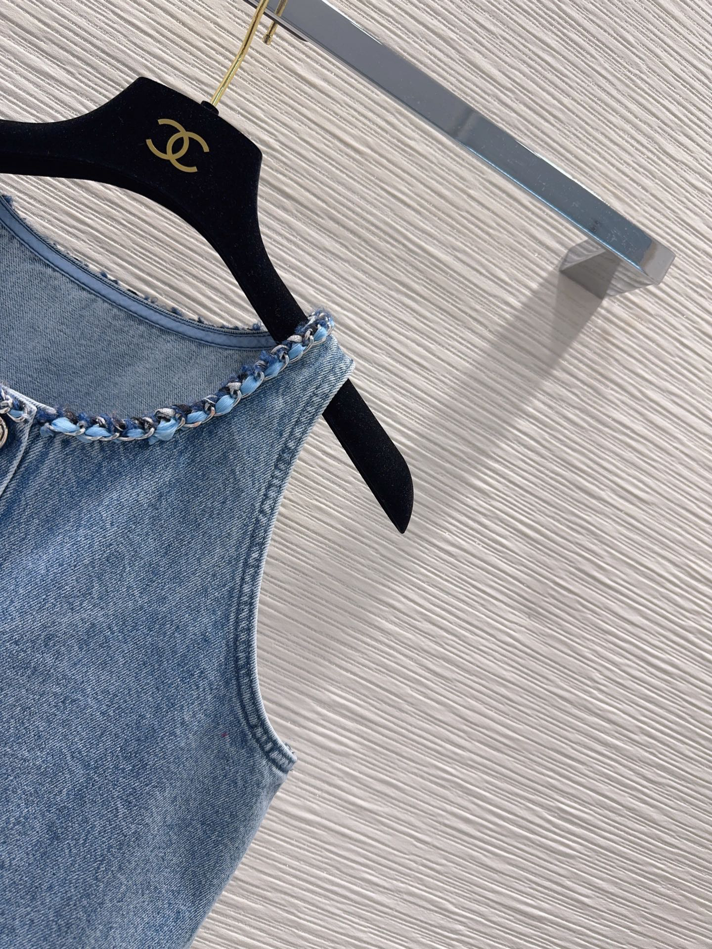 [TOP] CHANEL Denim Top - Blue