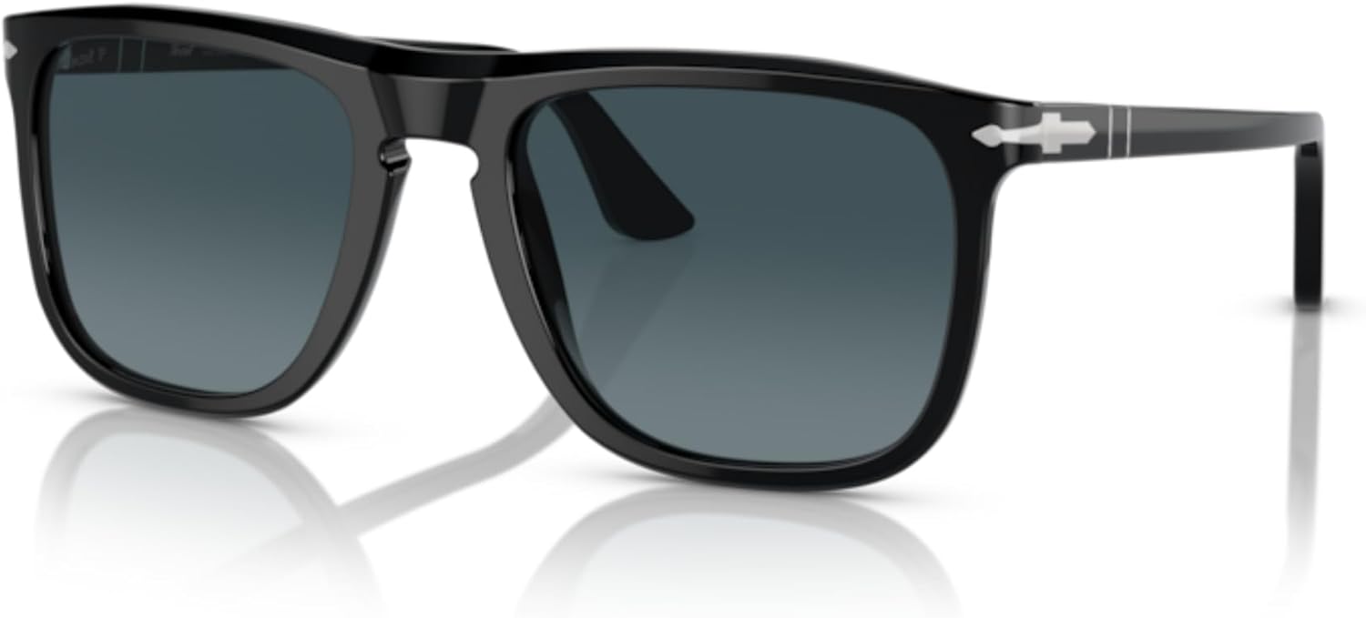 Persol PO3336S Aviator Sunglasses for Men for Women +BUNDLE with ACCESSORY EYEWEAR KIT