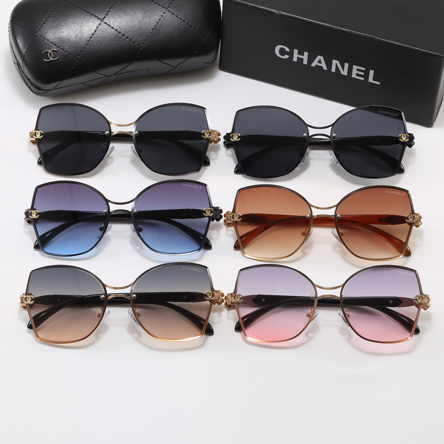 [TOP] CHANEL Sunglasses - 6 Colors - 711 Luxury