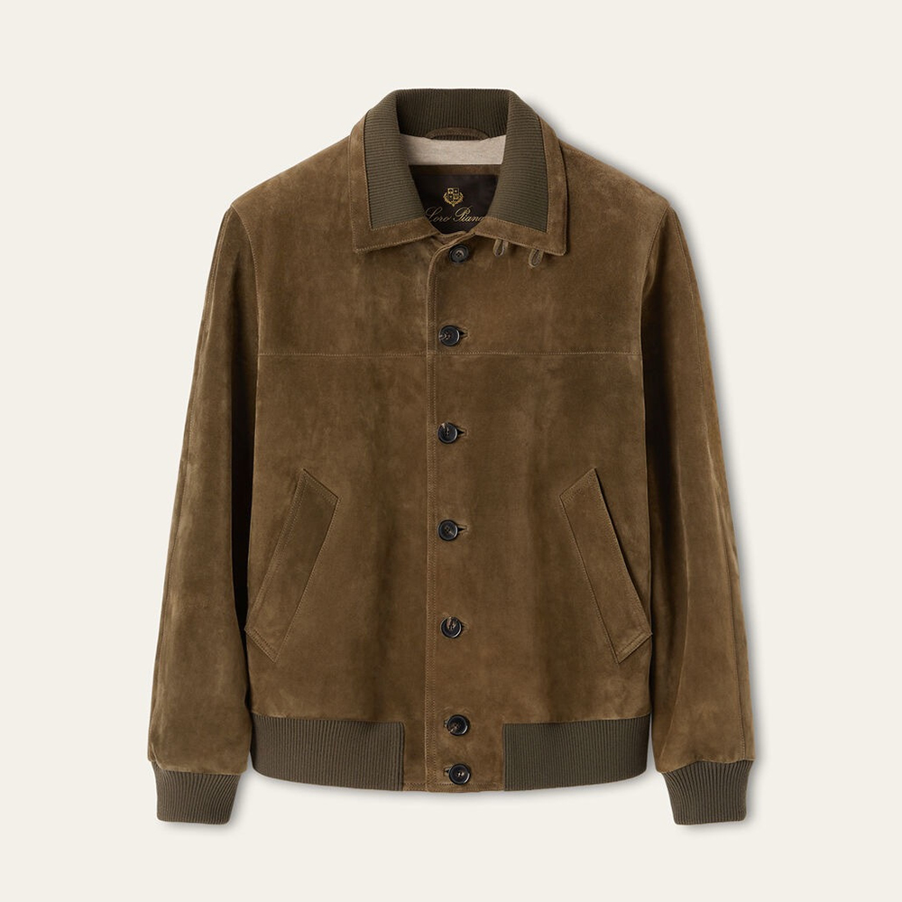Loro Piana Clothing Loro Piana Suede Cowhide Jacket #393306 | Nigo Office