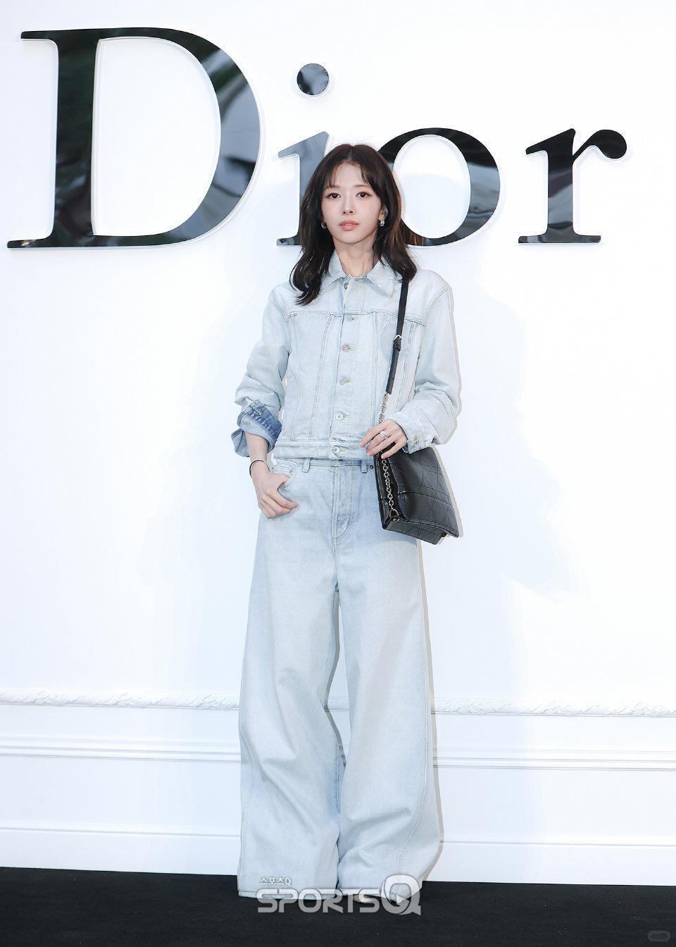 DIOR Flared Jeans Light Blue Stonewashed Cotton Denim #382814