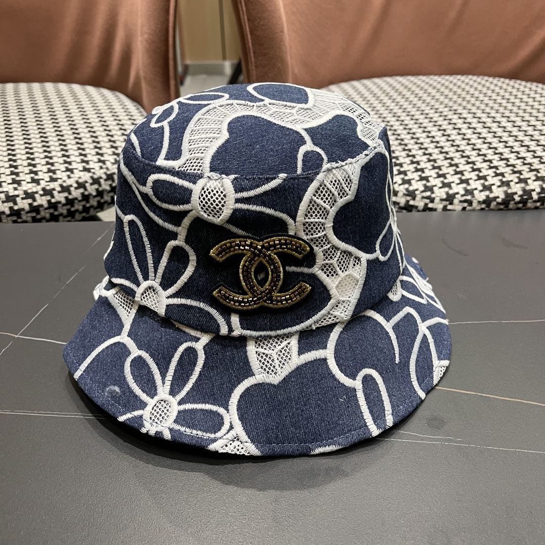 [TOP] CHANEL Hat - Blue - 711 Luxury