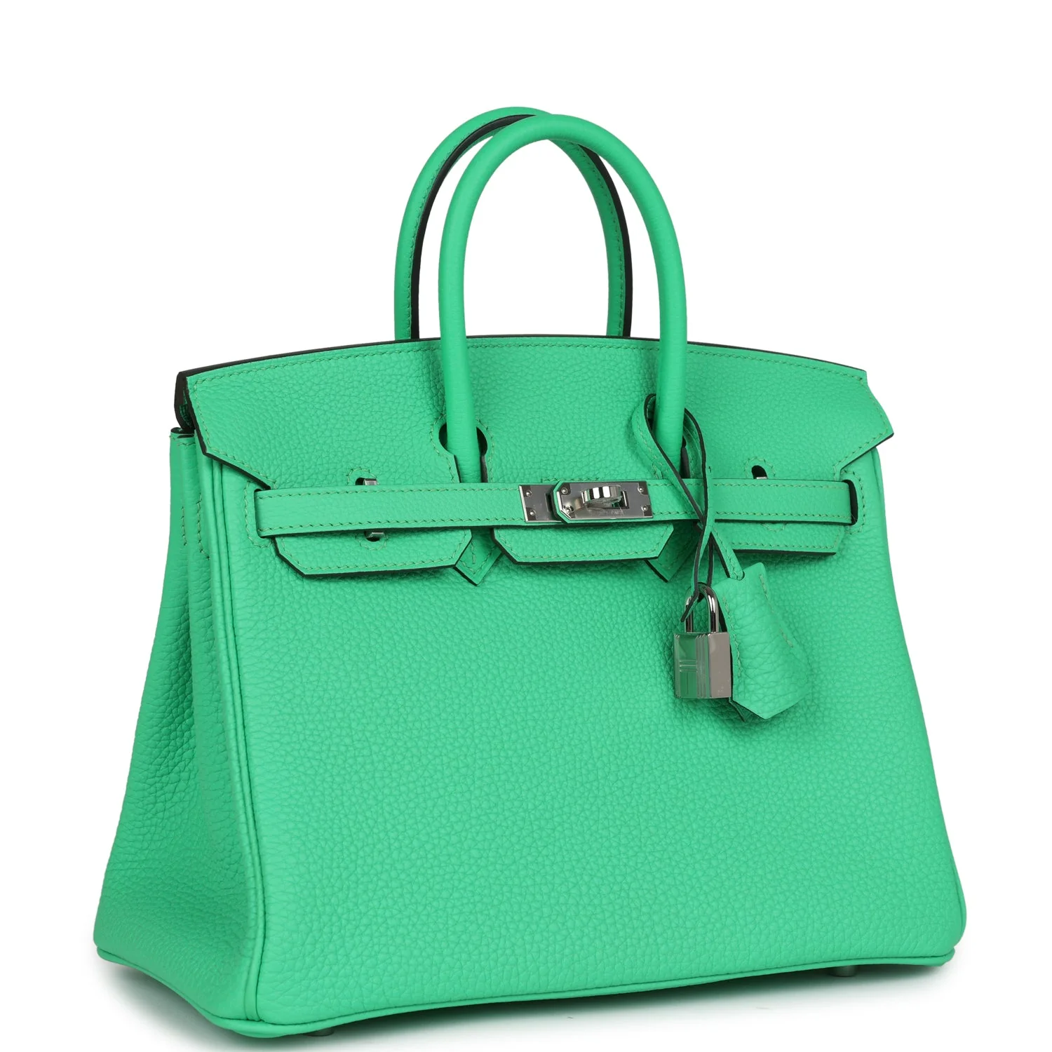 Hermes BirkinVert Comics Togo Palladium Hardware