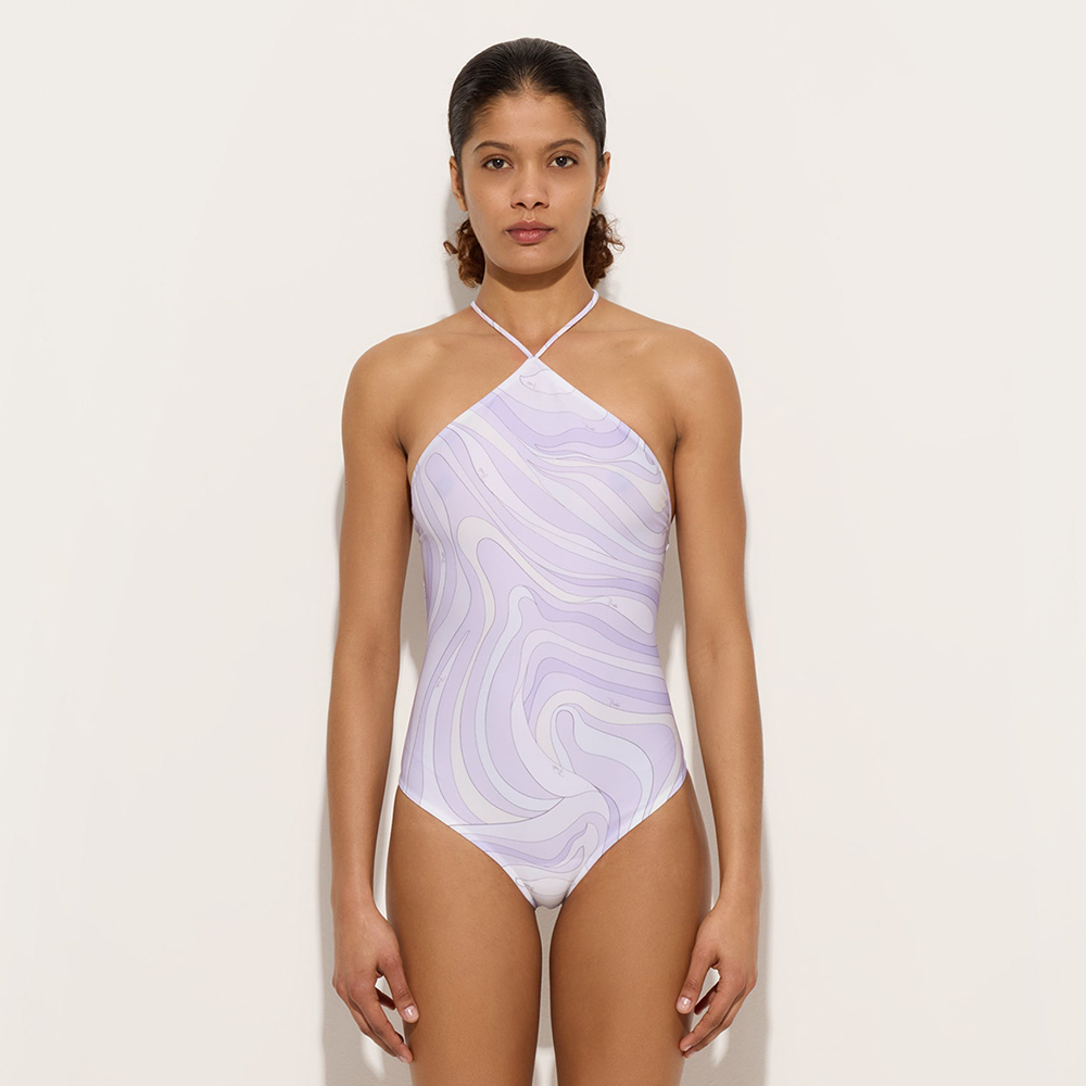 Designer Clothing PUCCI Marmo Print Swimsuit | Nigo Office