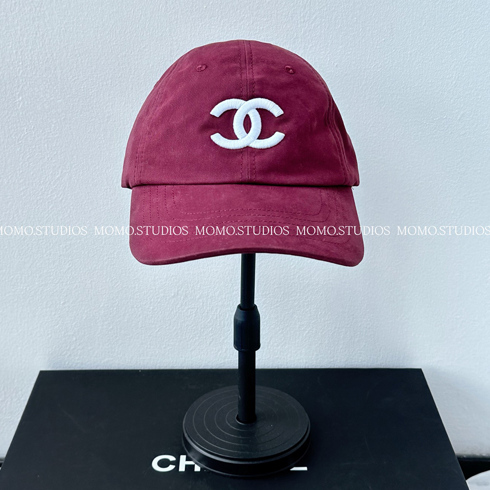 Chanel Hat Chanel CC Logo Peaked Cap #387285 | Nigo Office