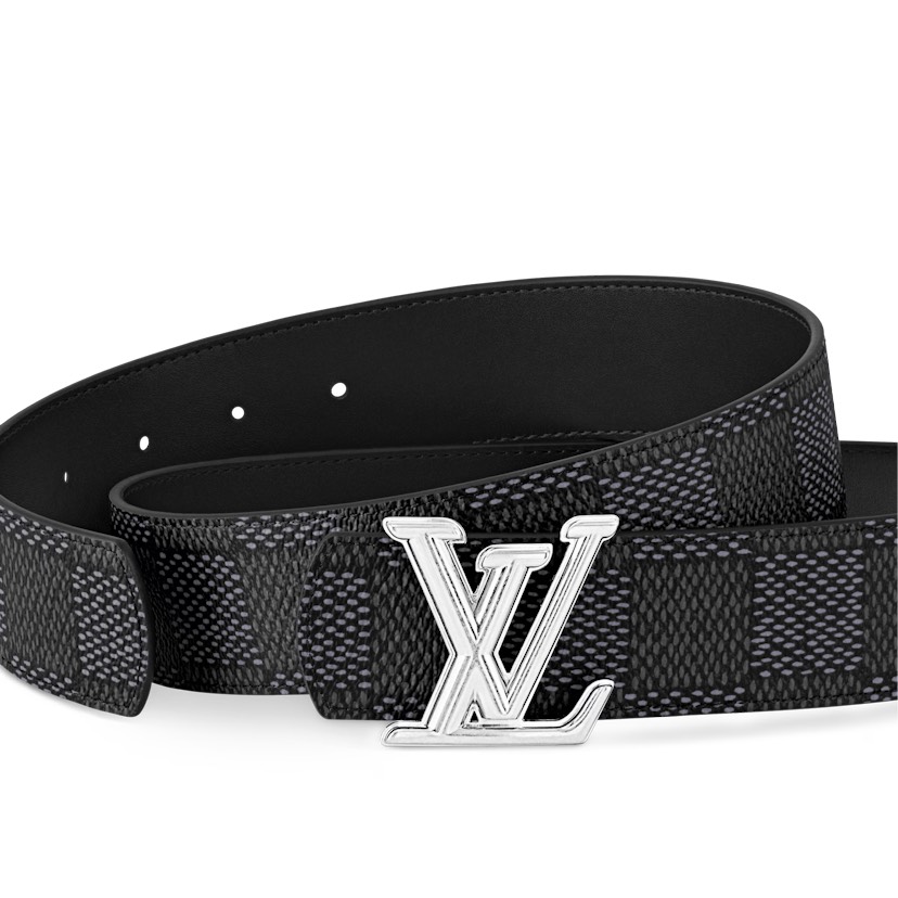 [TOP] Louis Vuitton LV Dimension Belt  - Black - 711 Luxury