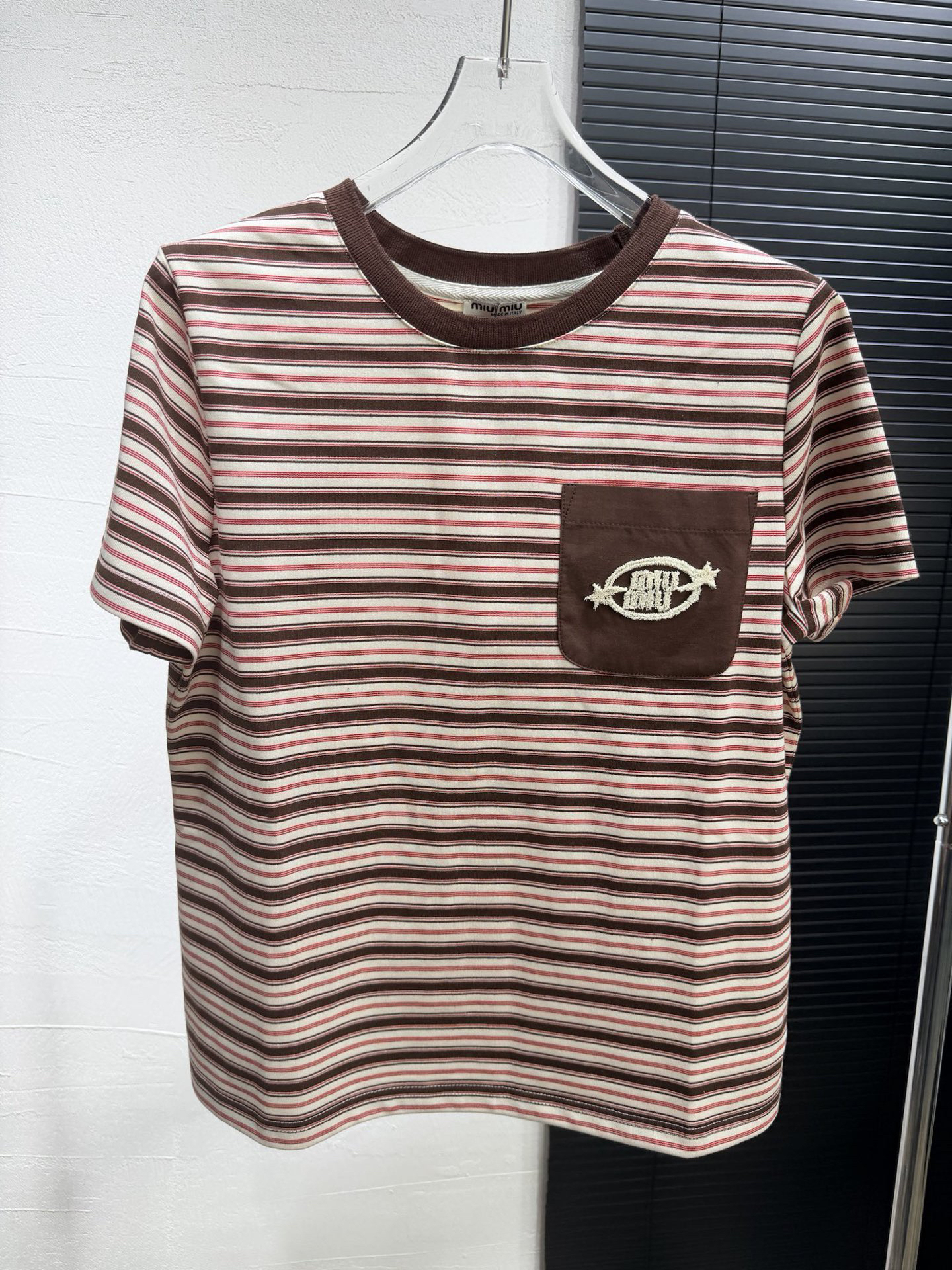 [TOP] Miu Miu  T-shirt - Brown