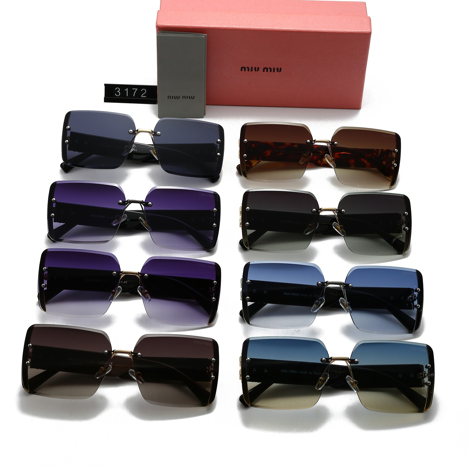 [TOP] Miu Miu Sunglasses - 8 Colors - 711 Luxury