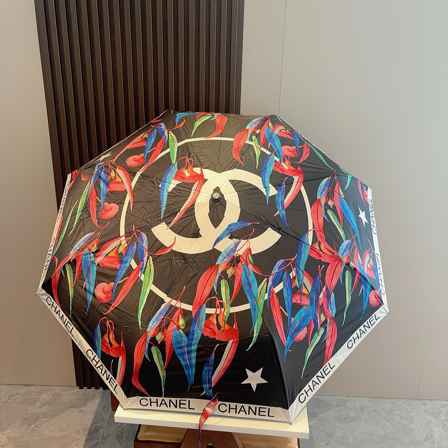 [TOP] CHANEL Umbrella - Black - 711 Luxury