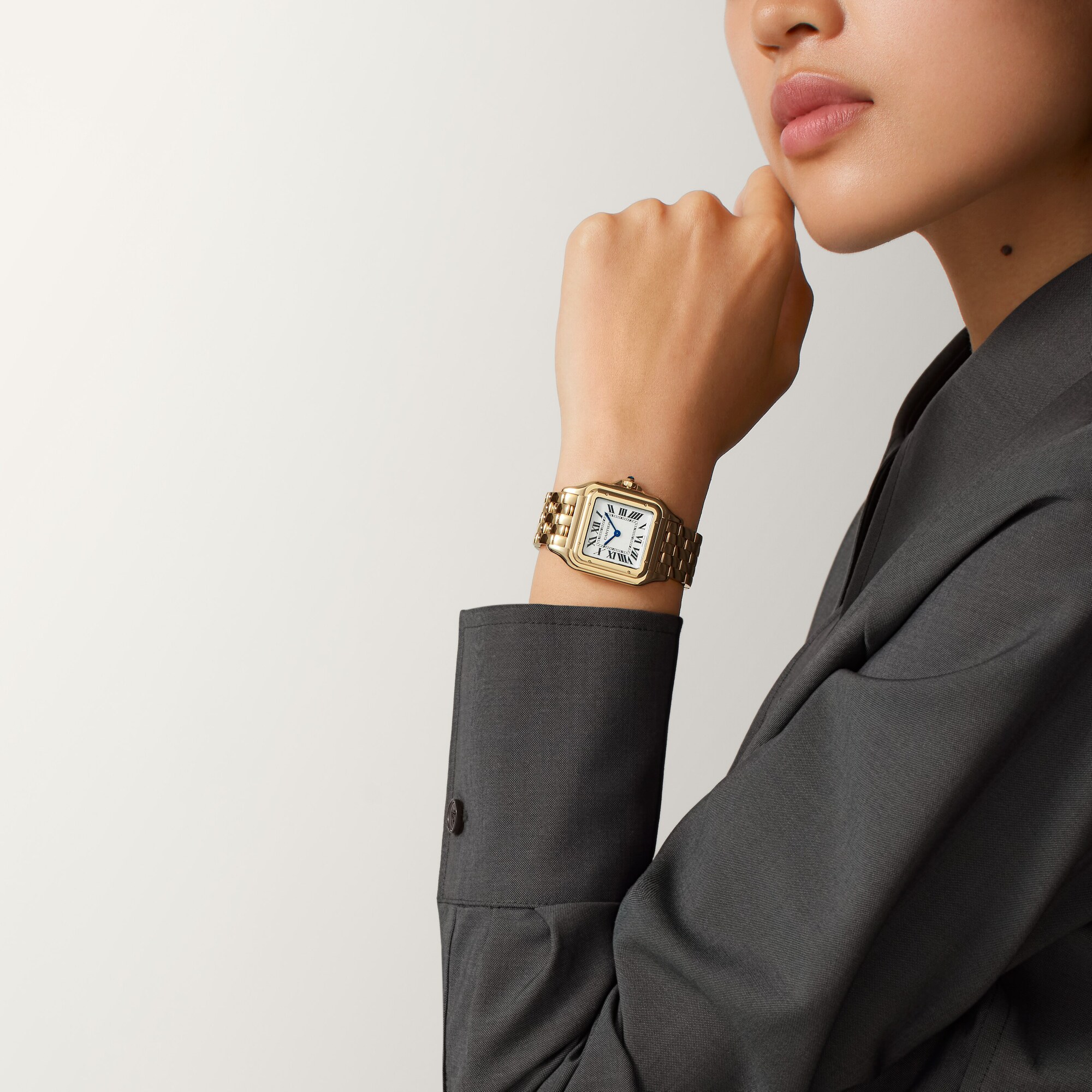 Carty Eternal Grace Watch, Yellow Gold, Large Model