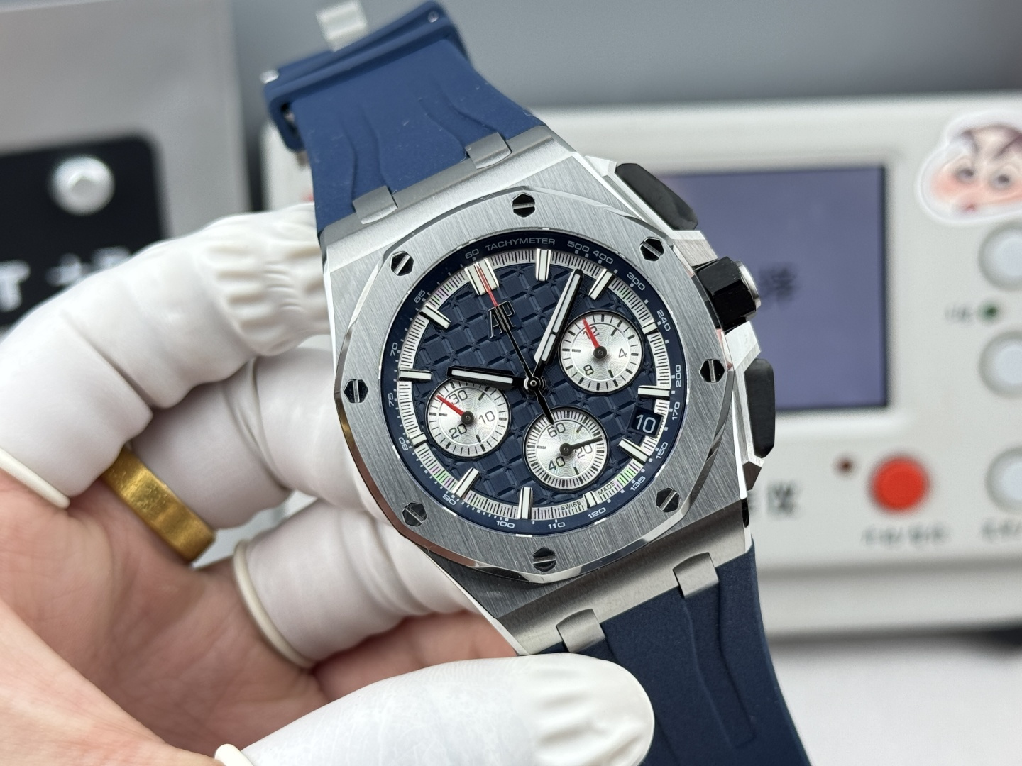 [TOP] Audemars Piguet Men's Watch 43 mm - Blue - 711 Luxury